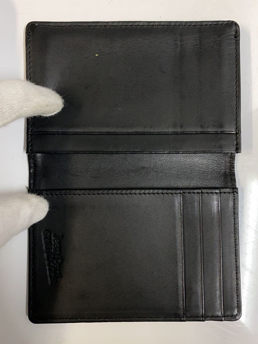 Jean Paul Gaultier Badge Logo Leather Card Wallet Size ONE SIZE - 5 Thumbnail