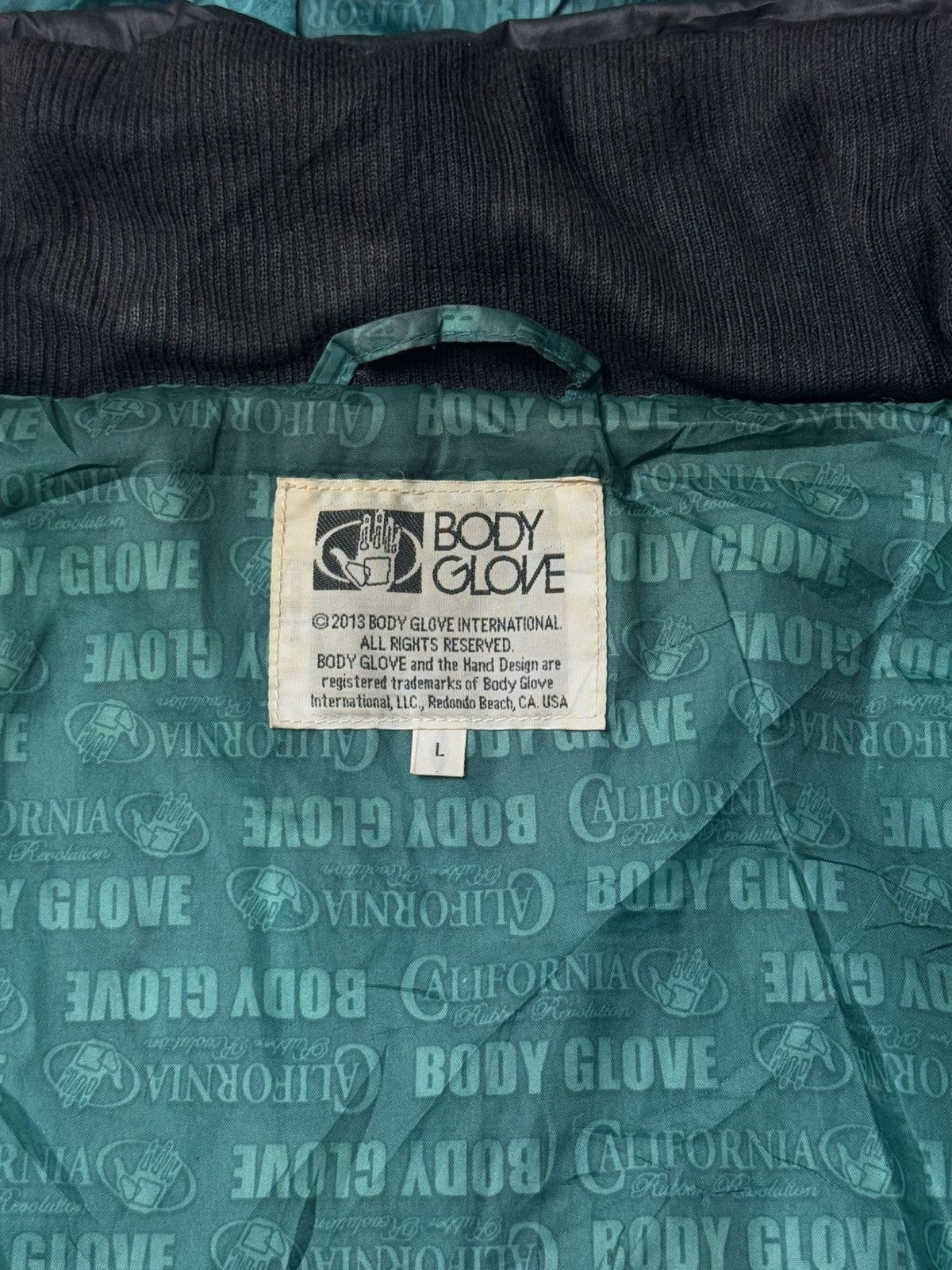 If Six Was Nine Bono Hoodie Poem Puffer Jacket Body Glove Japanese 2000s Size US L / EU 52-54 / 3 - 9 Thumbnail