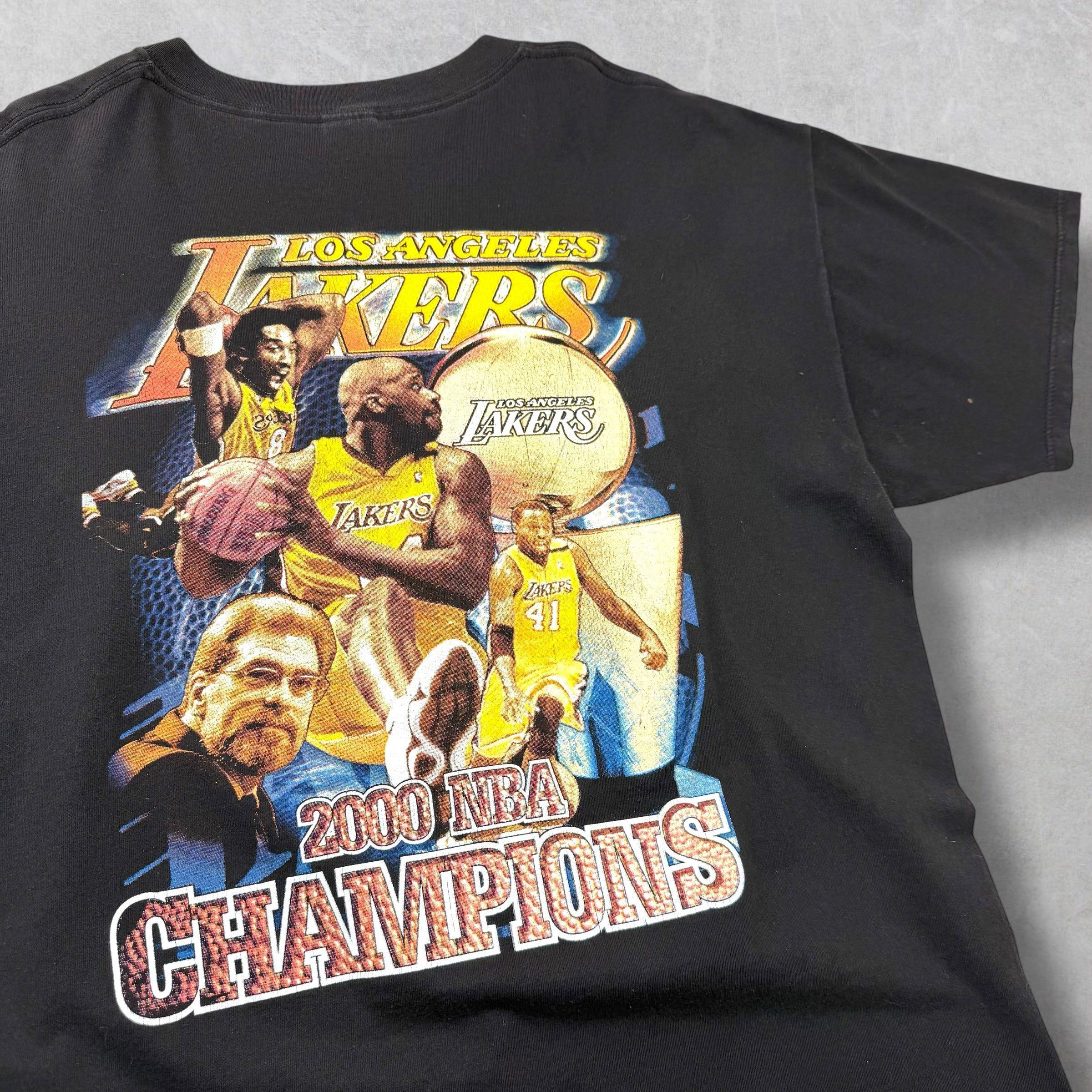 Vintage Vintage 2000's LA Lakers Rap Tee XL Size US XL / EU 56 / 4 - 4 Thumbnail