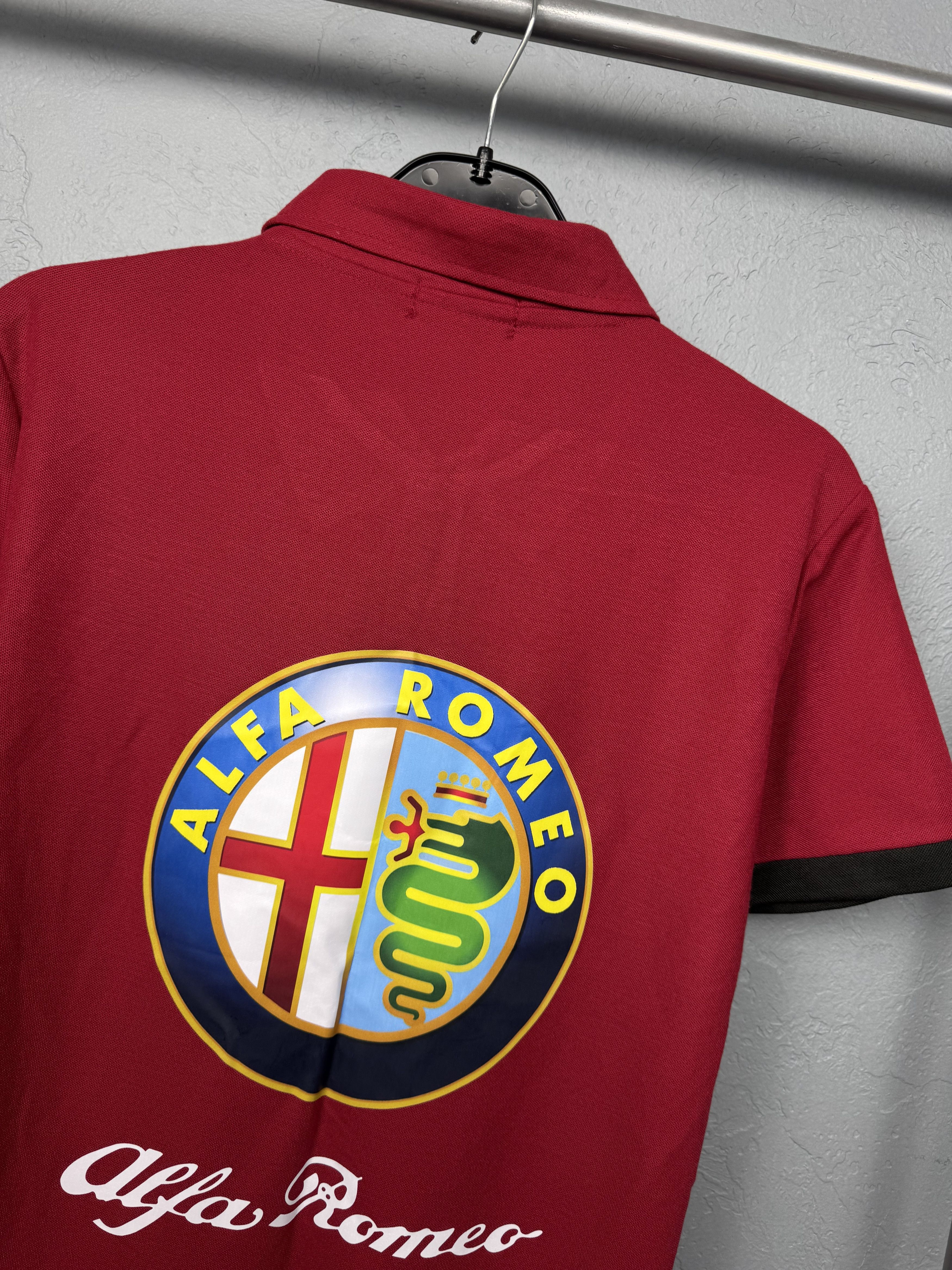 Formula 1 Alpha Romeo Logo Mens Polo Shirt Size US M / EU 48-50 / 2 - 2 Thumbnail