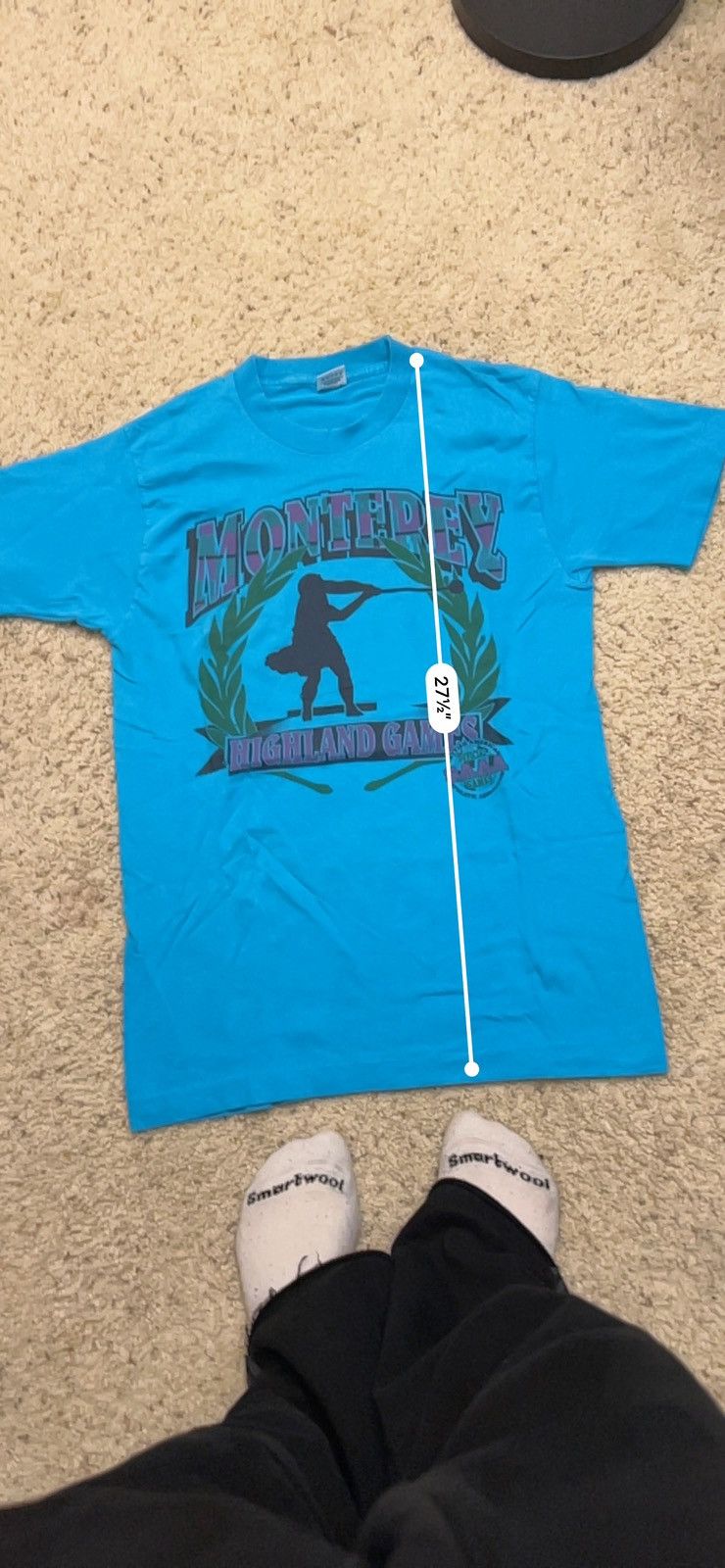 Vintage × basketcase gallery Vintage 80s Monterey Highland Games Single Stitch Size US M / EU 48-50 / 2 - 6 Thumbnail