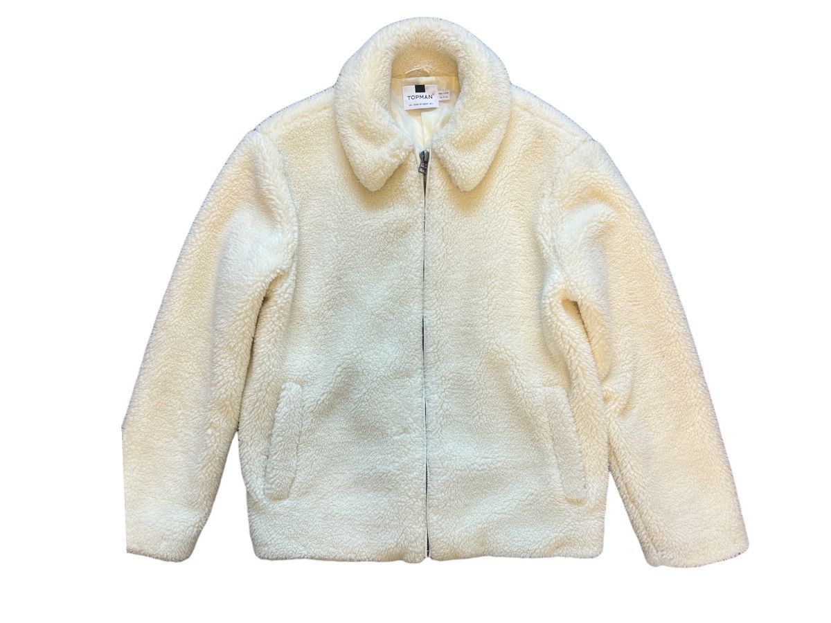 Sherpa Sweater Topman Topman Harrington Jacket With Sherpa Collar