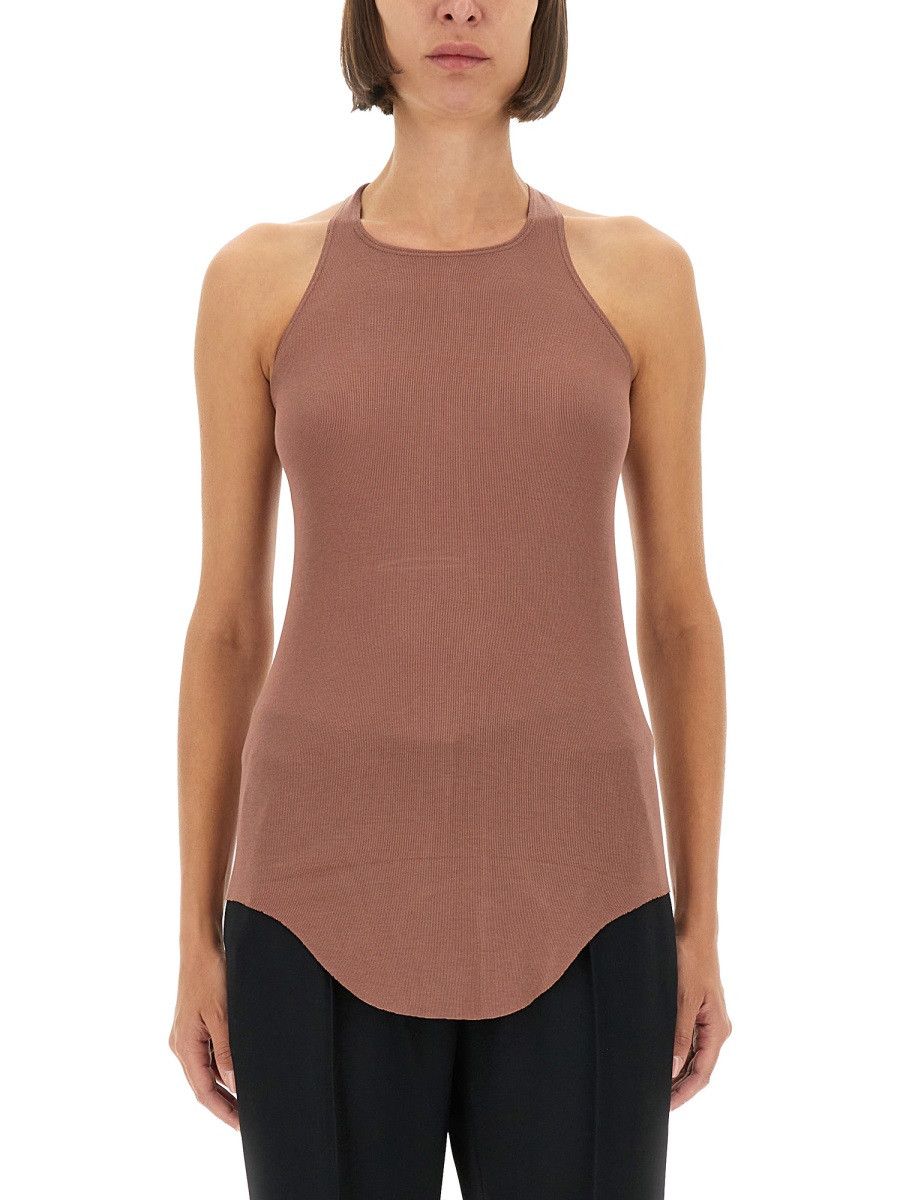 Rick Owens Lilies RICK OWENS LILIES TANK TOP "BASIC" - PINK (IT 42) Size M / US 6-8 / IT 42-44 - 1 Thumbnail