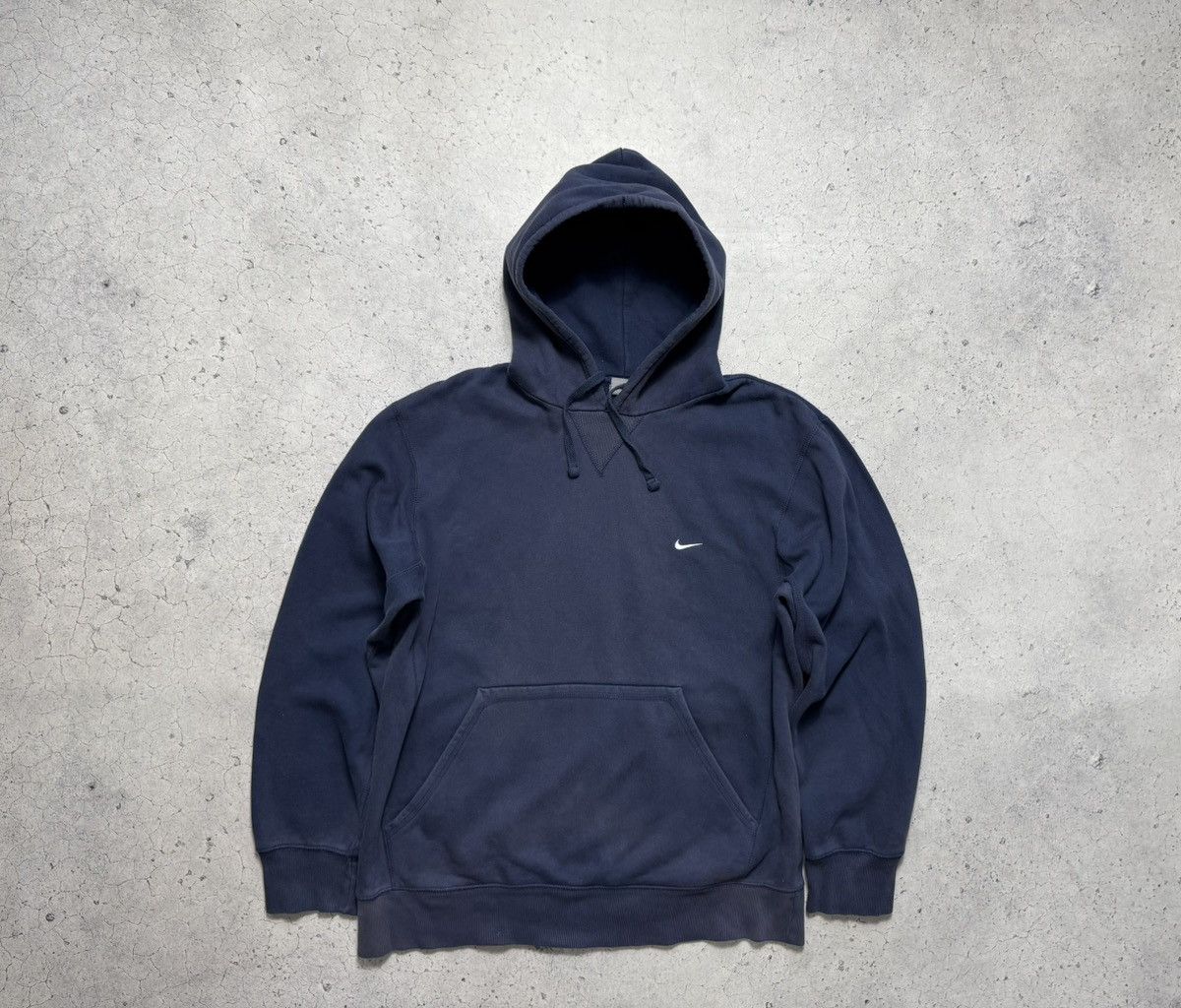 Nike Nike Vintage Hoodie Blue Gray Tag Swoosh Drill Size US XL / EU 56 / 4 - 1 Thumbnail