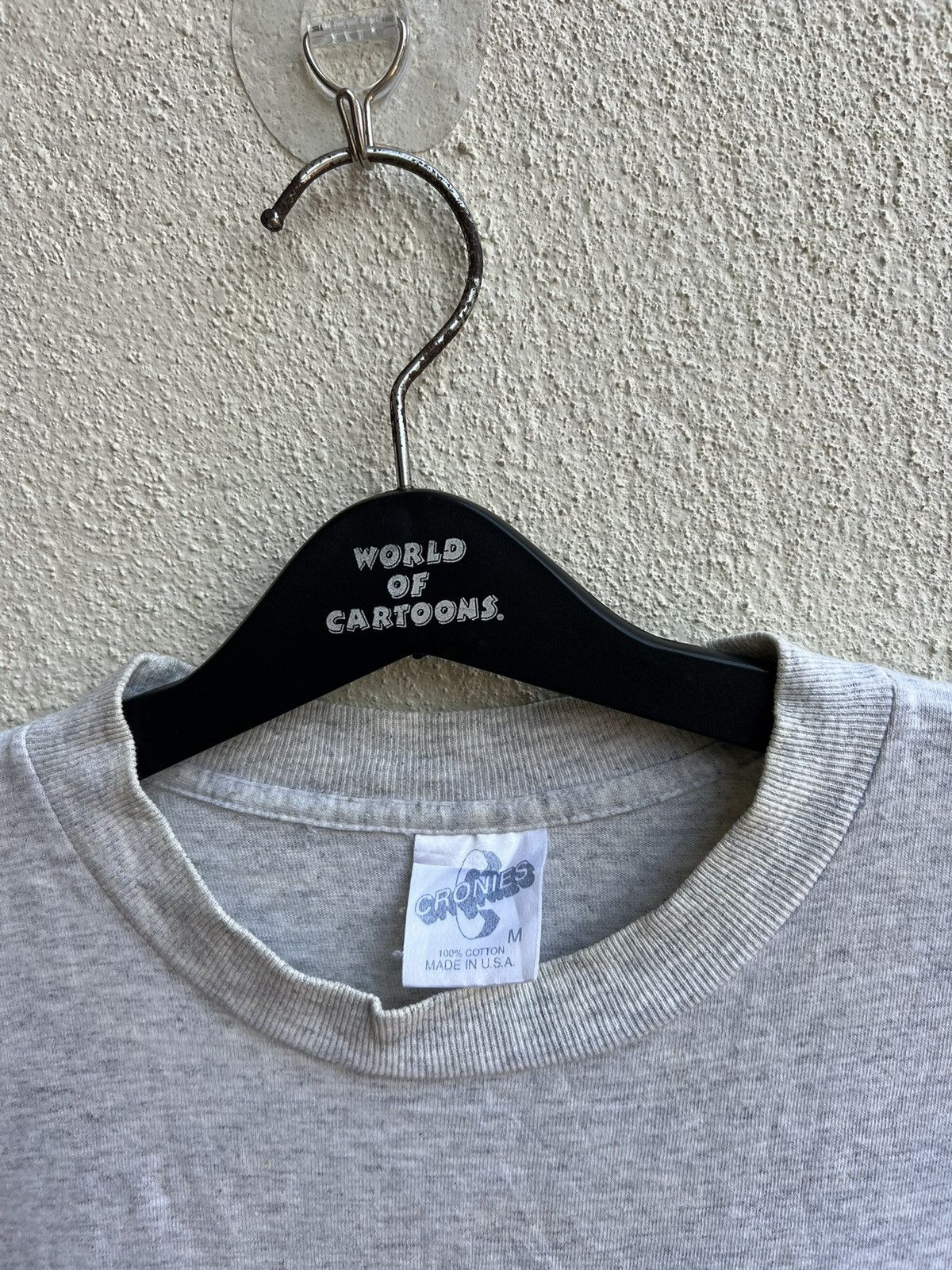 Vintage Vintage 1995 Curious George The First Space Monkey t shirt Size US M / EU 48-50 / 2 - 6 Thumbnail