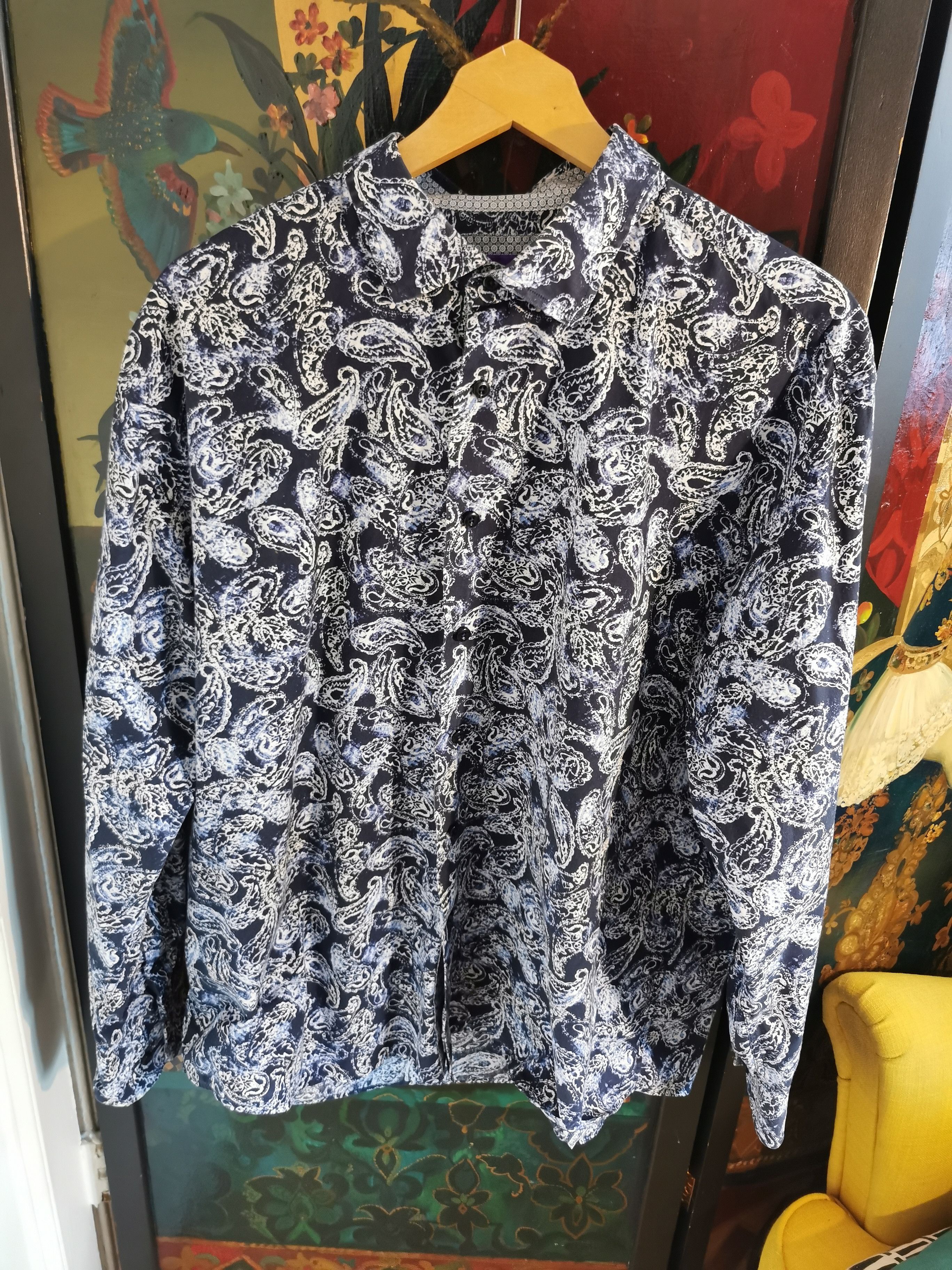 Tallia Tallia paisley shirt XL Size US XL / EU 56 / 4 - 4 Thumbnail