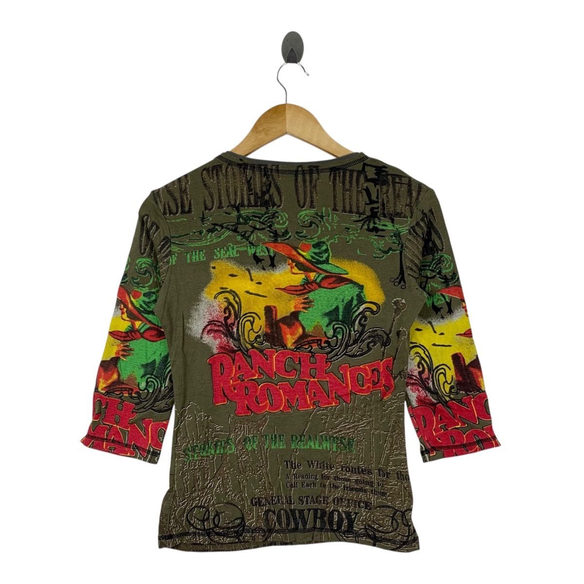 Japanese Brand RANCH ROMANCES By Vanilla Sugar Books Japanese Brand Shirt Size XS / US 0-2 / IT 36-38 - 3 Thumbnail