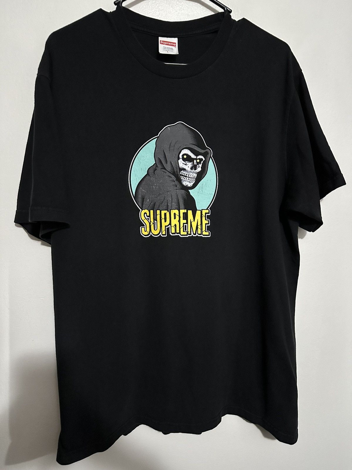 Supreme Supreme Reaper Tee Size US L / EU 52-54 / 3 - 1 Thumbnail