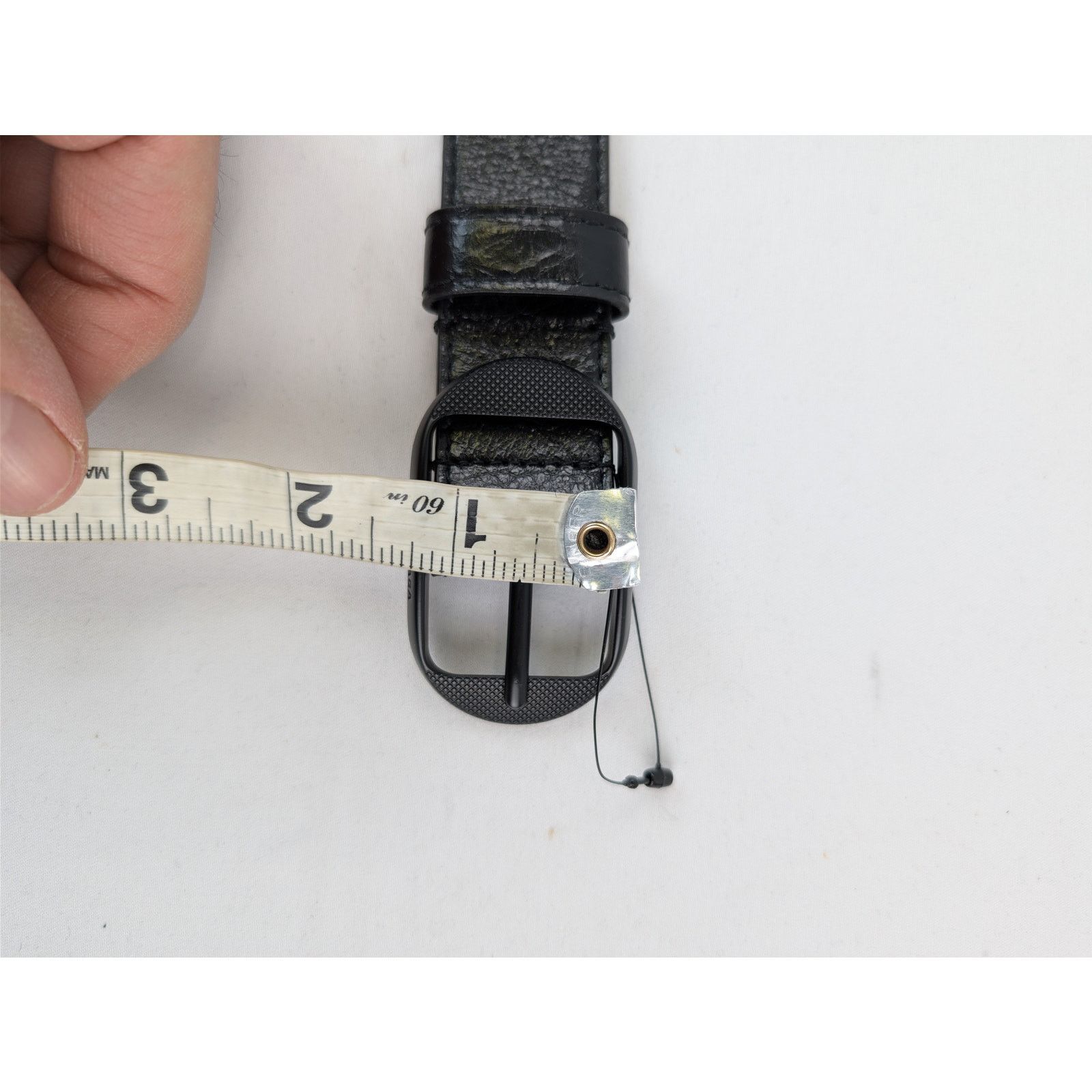 Balenciaga o1rshd1 Size: 95 / Le Cagole Belt 30 in Black Size 38 - 10 Thumbnail