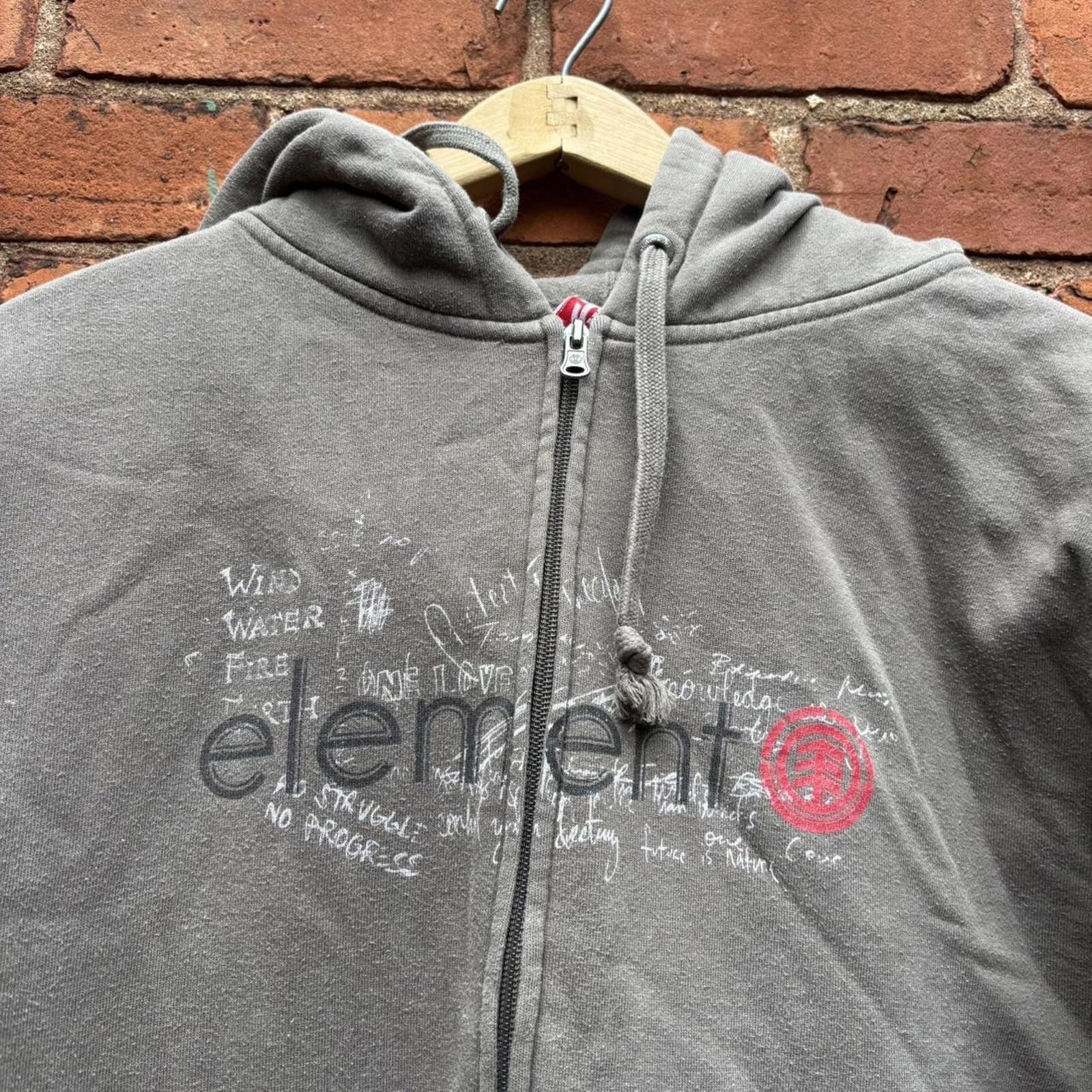 Element Vintage element skateboards zip up hoodie 00s XL Size US XL / EU 56 / 4 - 2 Thumbnail
