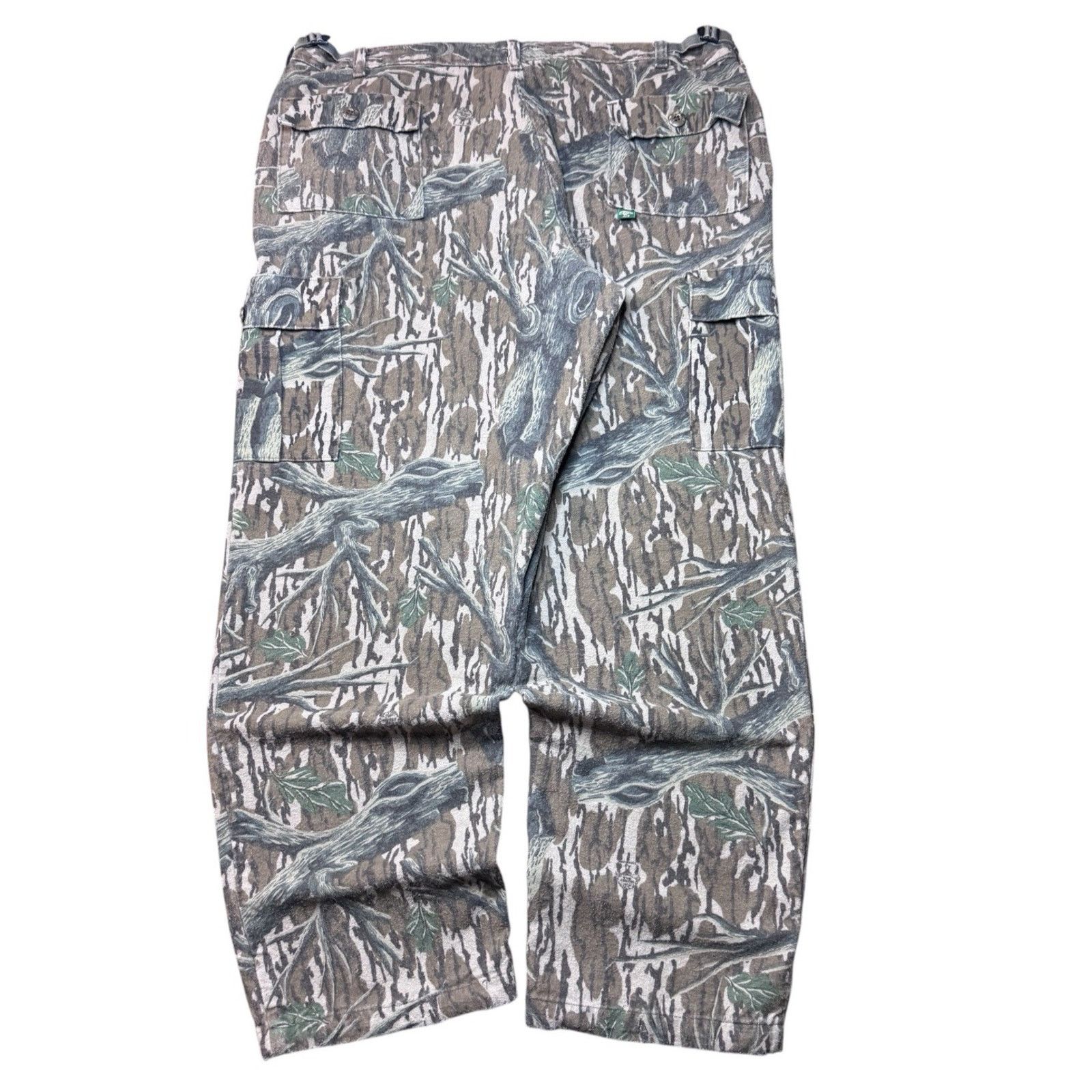 Mossy Oaks VINTAGE 90s MOSSY OAK GREEN LEAF CAMO HUNTING PANTS MEN'S XL Size US 44 / EU 60 - 2 Thumbnail