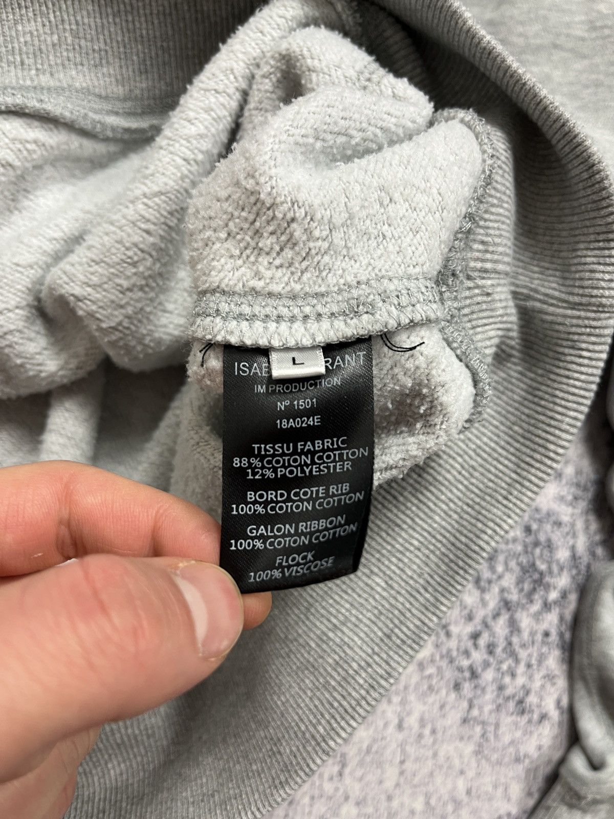 Isabel Marant × Isabel Marant Etoile × Vintage Isabel Marant Big Logo Basic Hoodie Boxy Size US S / EU 44-46 / 1 - 8 Thumbnail