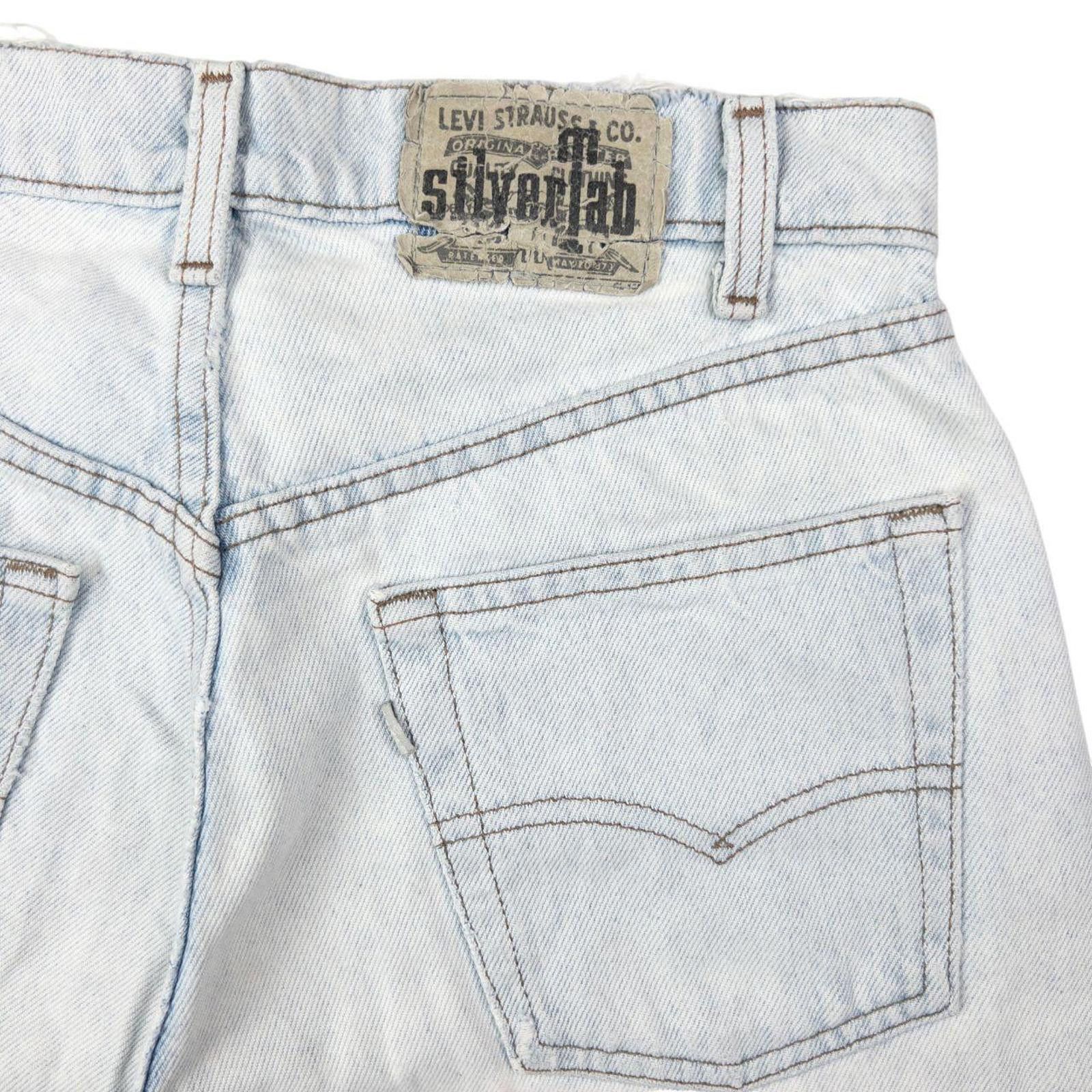 Levi's Vintage Levi's Silver Tab Baggy Denim Shorts Size W28 Size US 28 / EU 44 - 4 Thumbnail