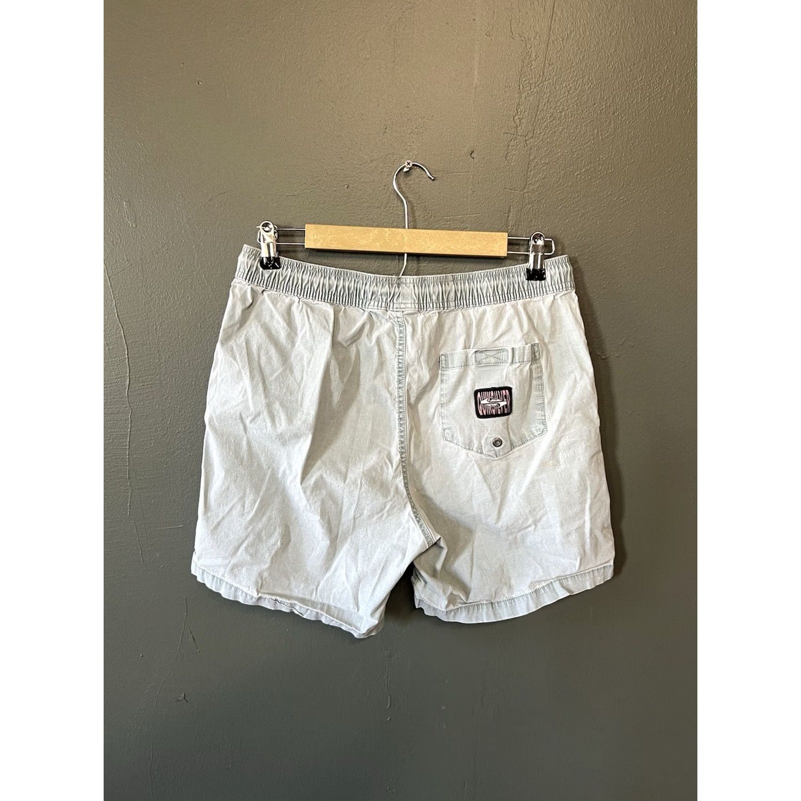 Quiksilver Quiksilver Mens Blue Outdoor Chino Shorts Medium Size US 31 - 2 Thumbnail