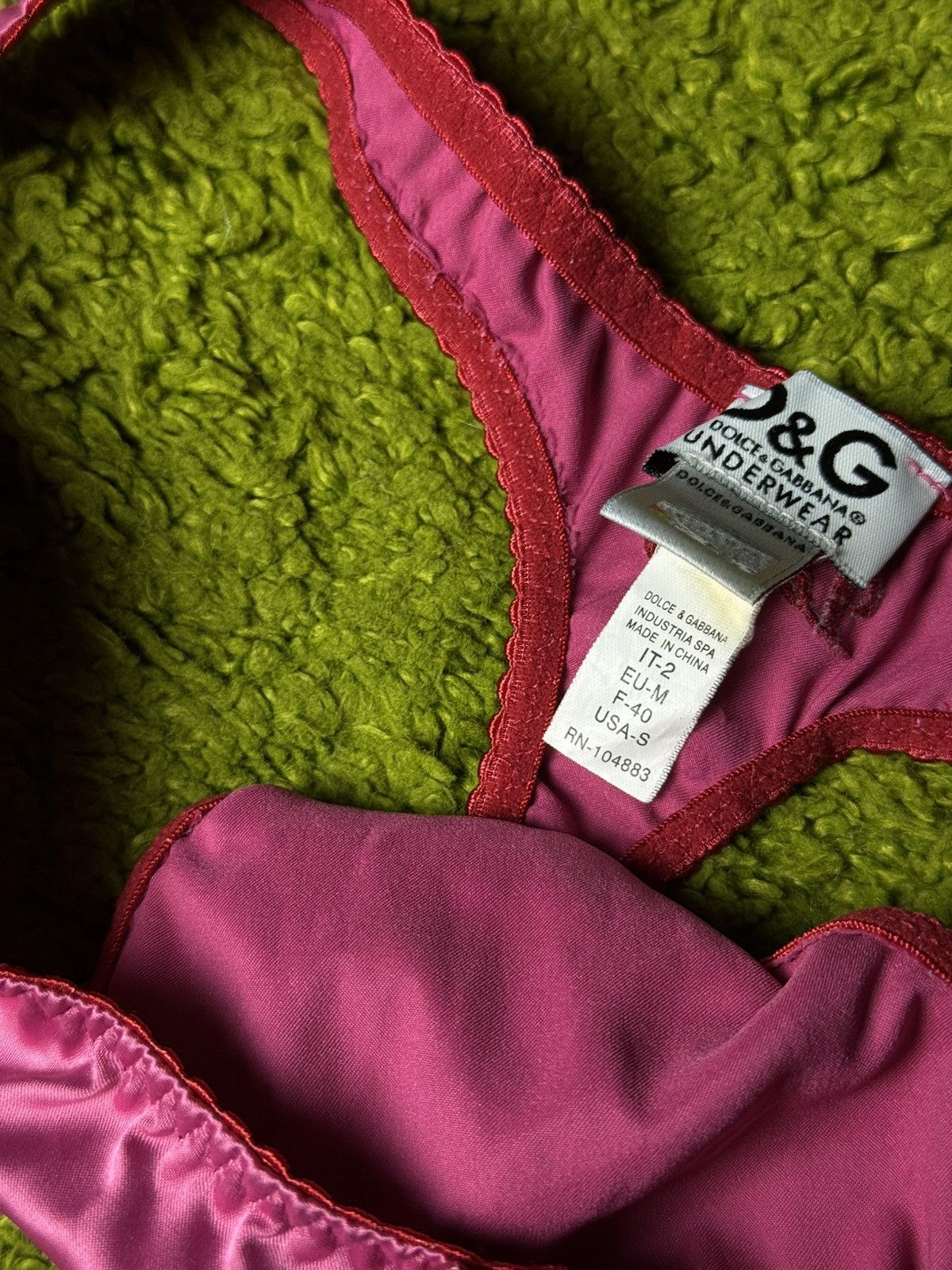 Dolce & Gabbana Dolce & Gabbana D&G 2000s vintage knit logo panties Size ONE SIZE - 4 Thumbnail