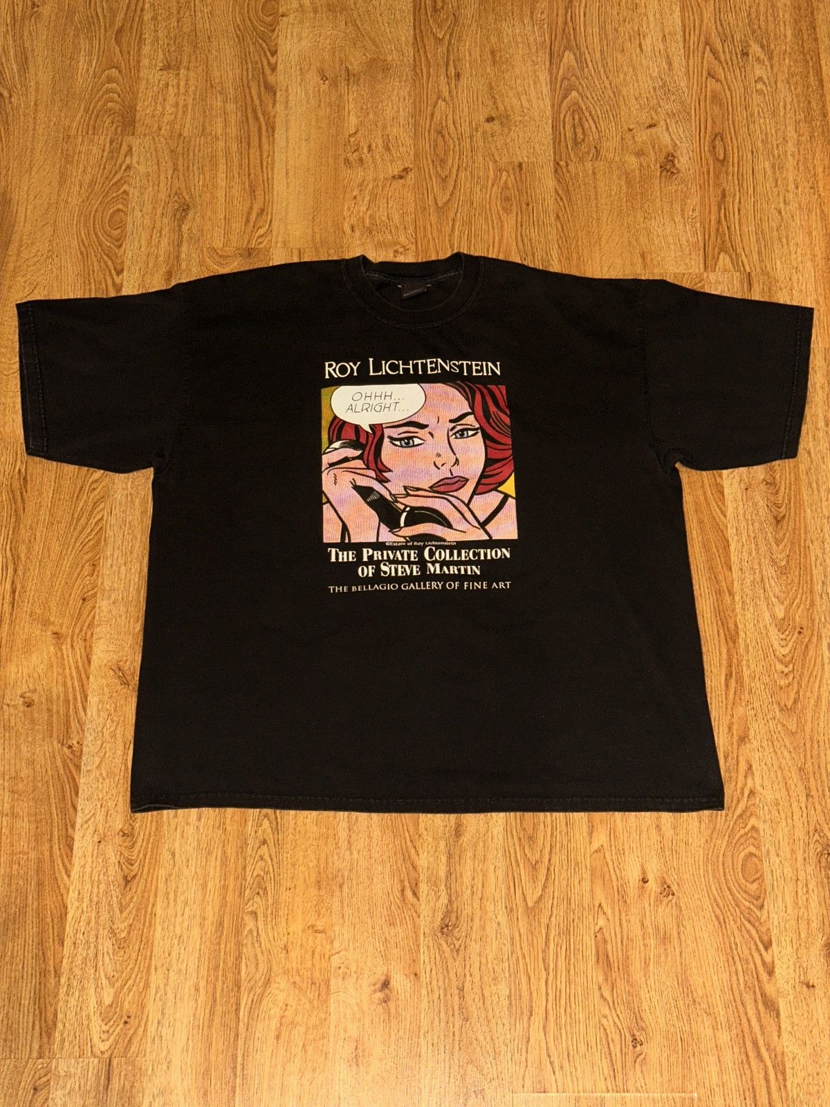 Other Vtg ROY LICHTENSTEIN Girl On Phone Pop Art Tee 2XL Size US XXL / EU 58 / 5 - 1 Thumbnail