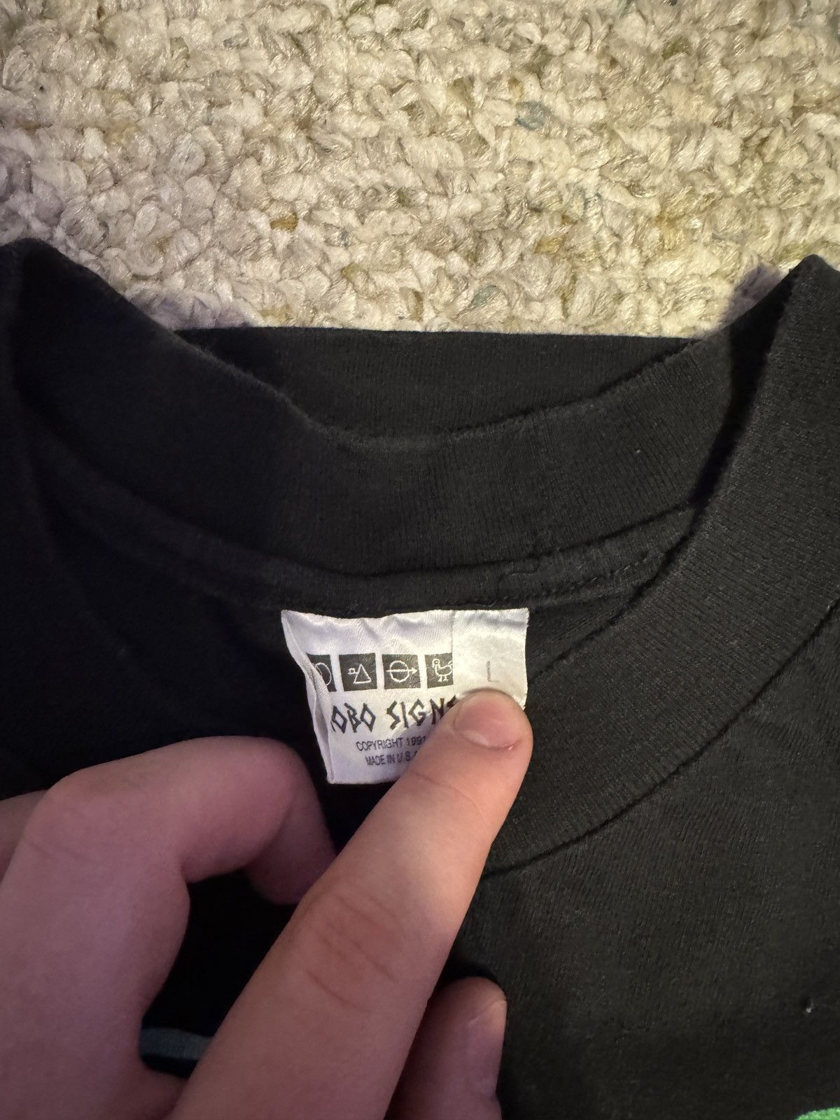 Other Vintage Hobo Signs shirt Size US L / EU 52-54 / 3 - 2 Thumbnail