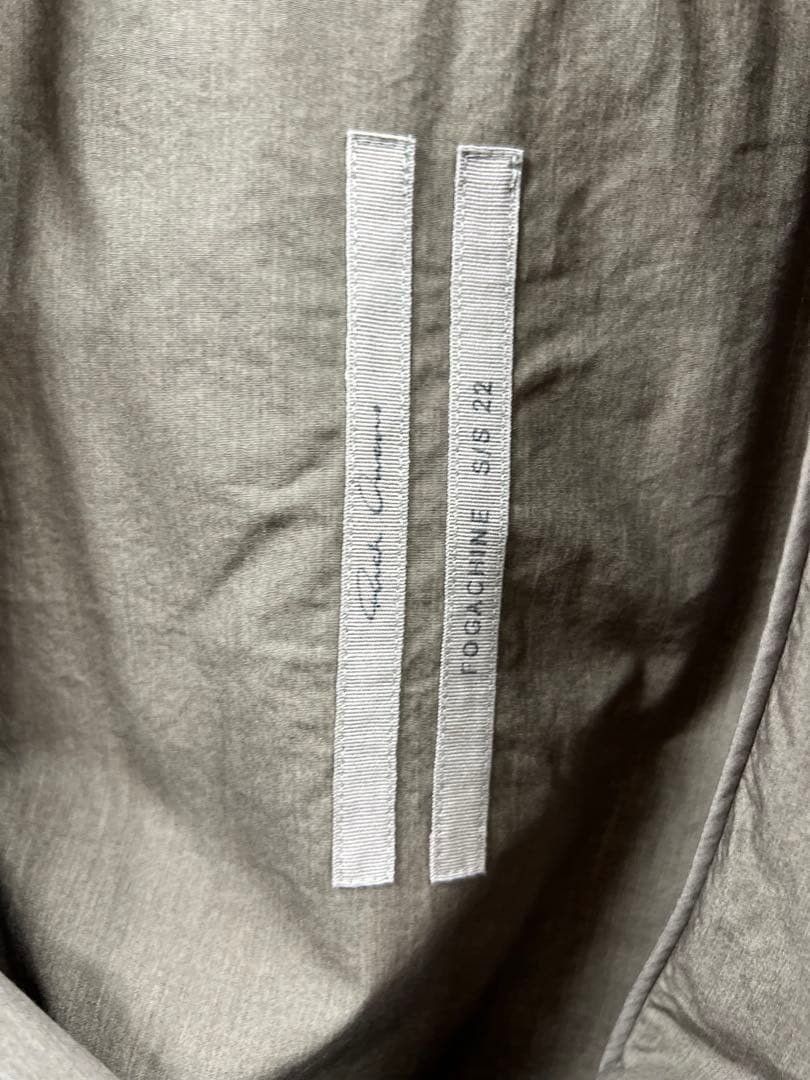 Rick Owens SS22 ‘FOGACHINE’ Fogpocket Magnum Shirt 50 larry Size US M / EU 48-50 / 2 - 5 Thumbnail