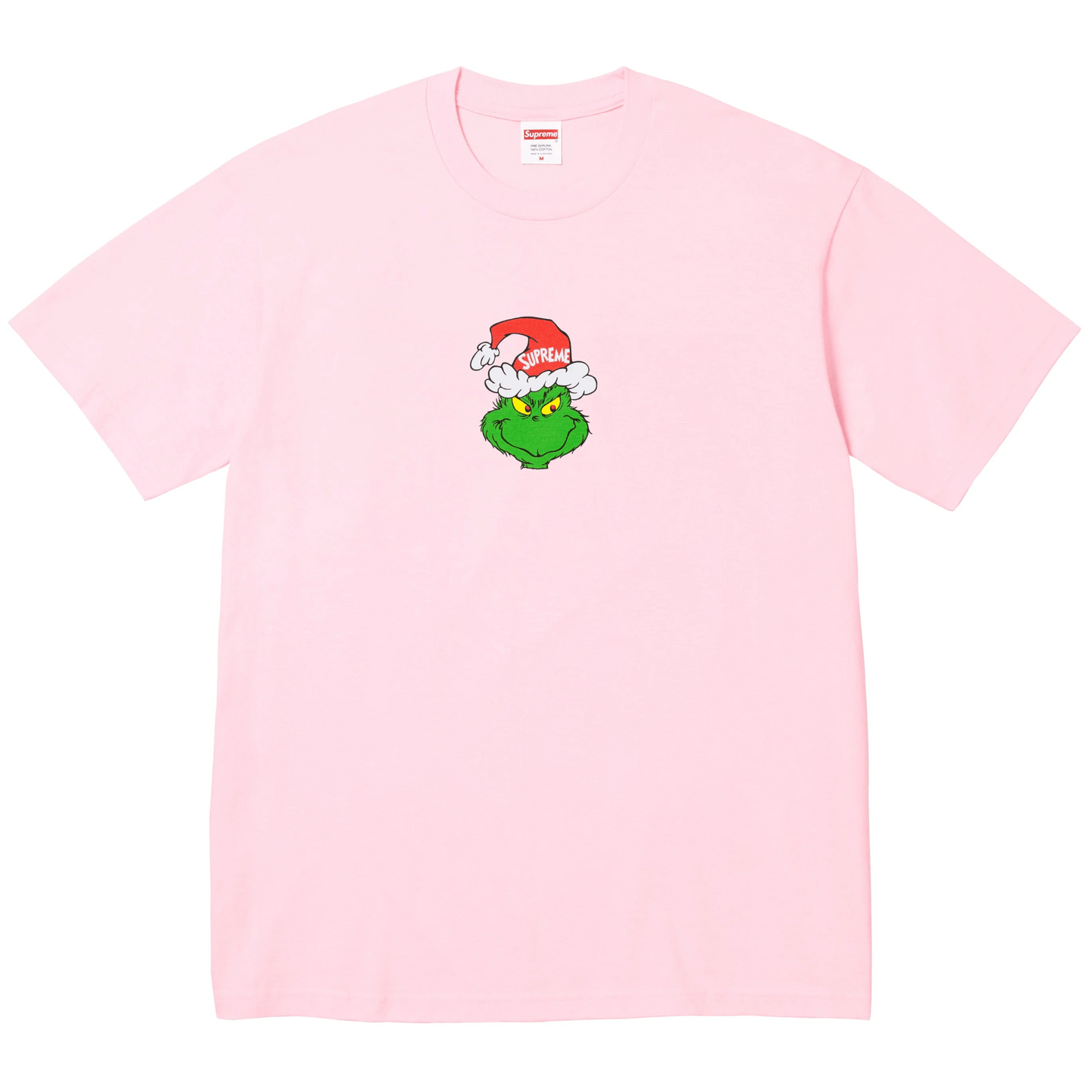 Supreme Supreme The Grinch T-Shirt Pink Christmas FW24 Size US M / EU 48-50 / 2 - 1 Thumbnail