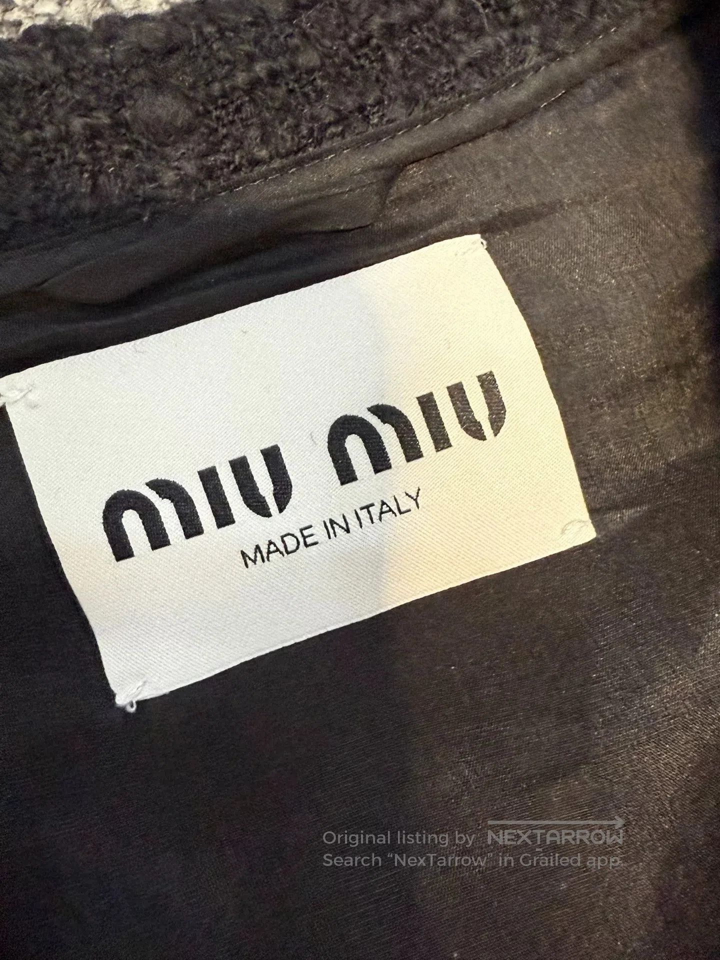 Miu Miu MiuMiu Wool Blend Coat. Size S / US 4 / IT 40 - 2 Thumbnail