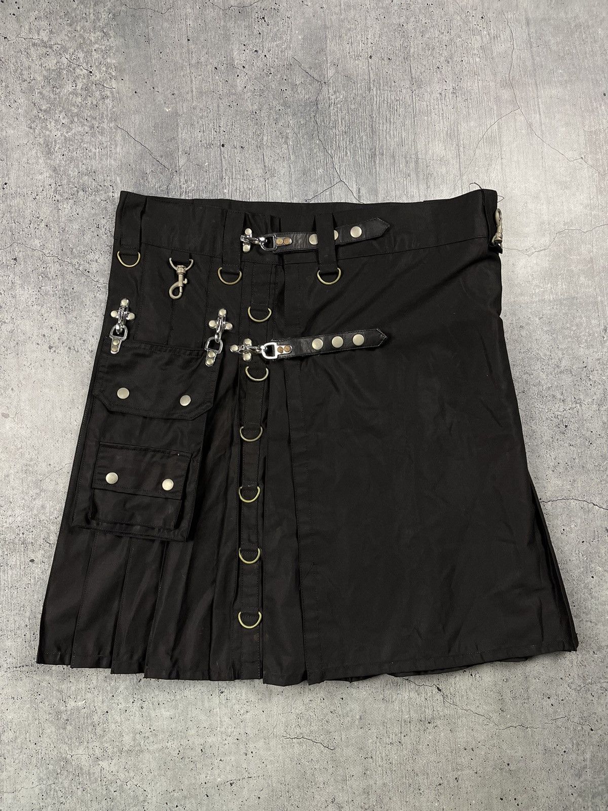 Affliction × Japanese Brand × Seditionaries Avant garde Affliction style got grunde punk skirt Y2K Japan Size 40" / US 18 - 1 Thumbnail