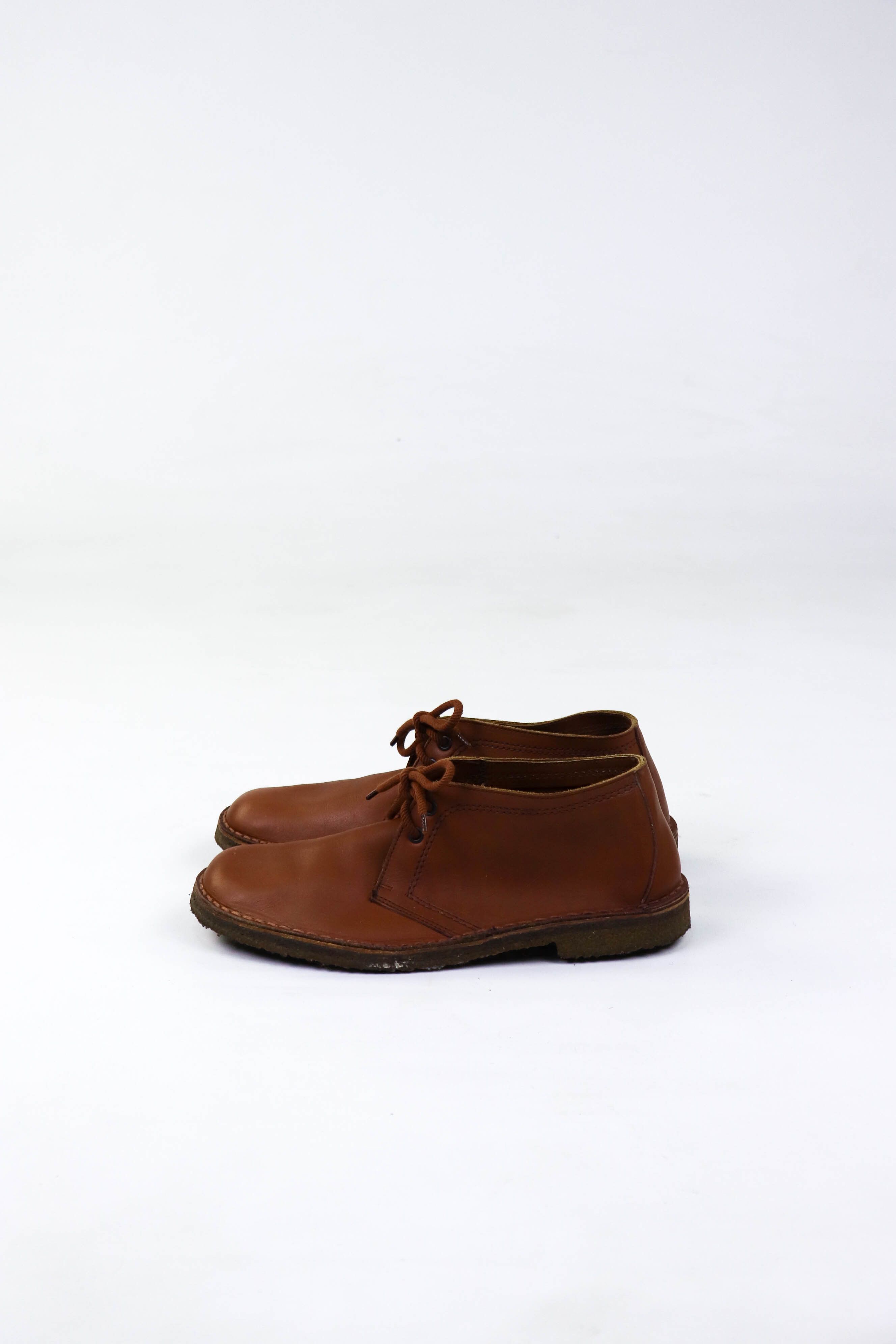 Clarks Clarks Made in England Tan Leather Low Desert Boots Size US 9.5 / EU 42-43 - 3 Thumbnail