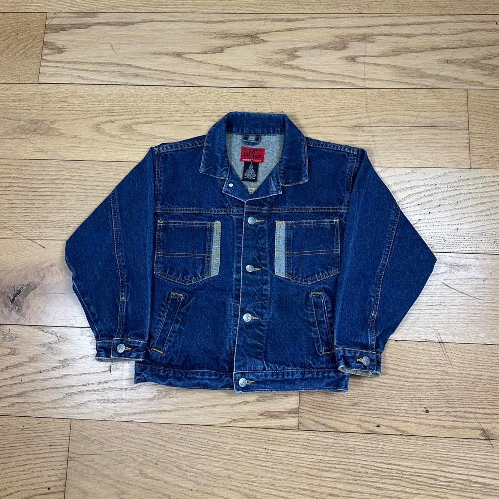 Vintage Vintage womens cropped denim jacket Size S / US 4 / IT 40 - 1 Thumbnail