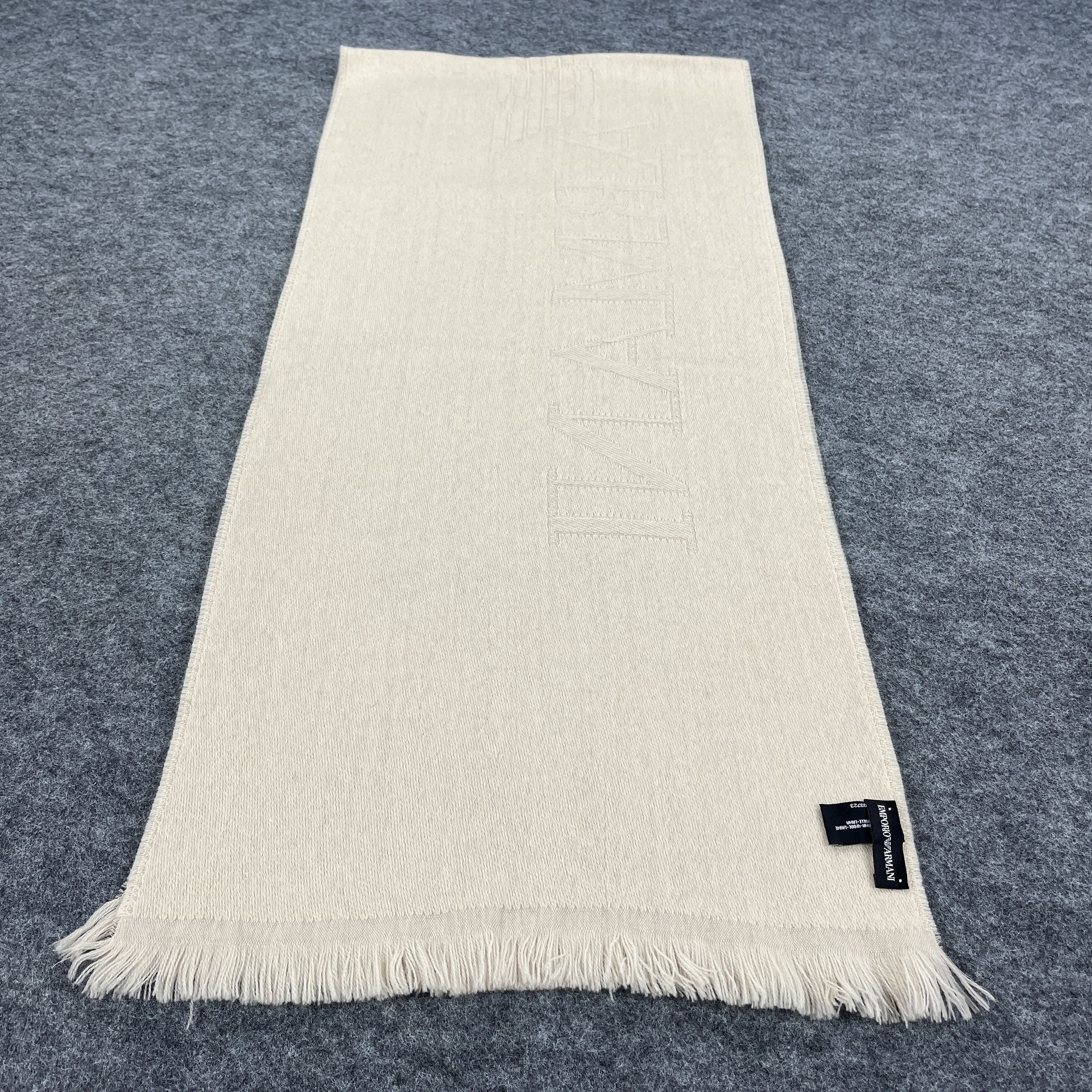 Emporio Armani × Vintage Emporio Armani Scarf / Muffler / Neckwear T866 Size ONE SIZE - 2 Thumbnail