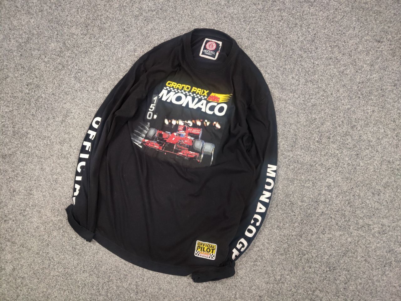 NASCAR Vintage Grand Prix Monaco Racing Nascar Logo long sleeve Size US M / EU 48-50 / 2 - 3 Thumbnail