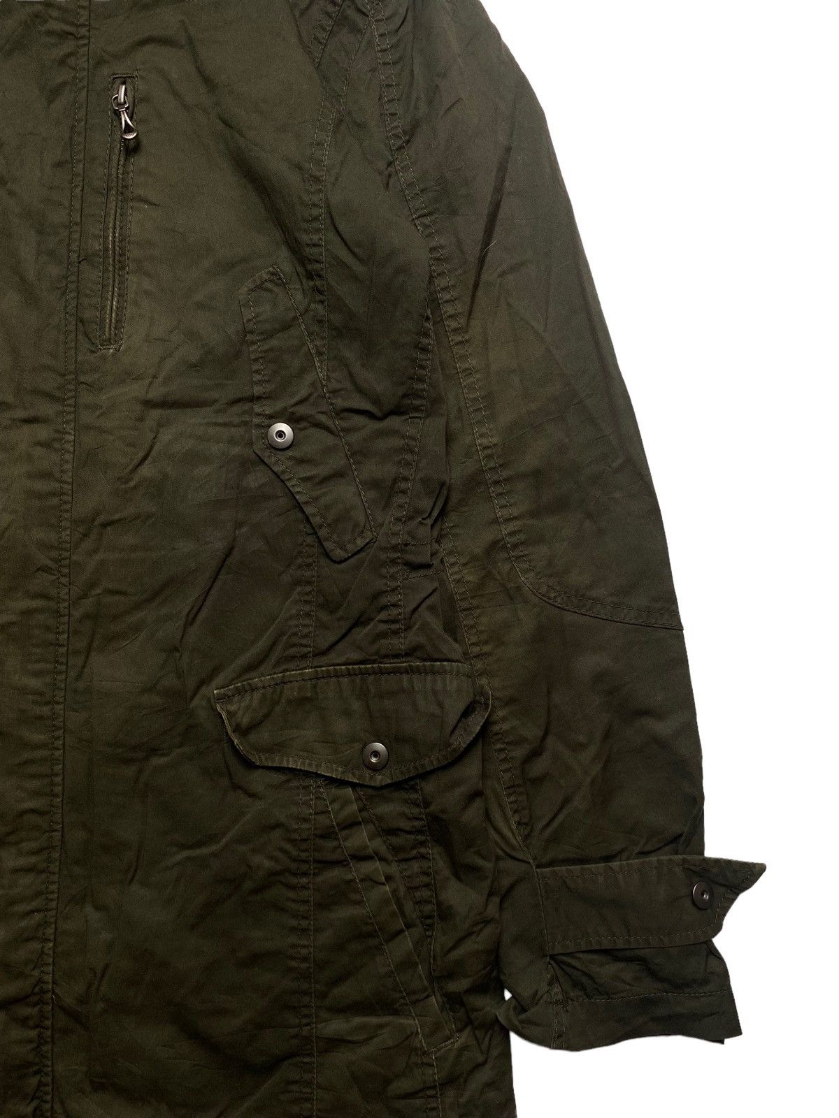 If Six Was Nine 2000s Nicole Club For Man - Fur Raccoon Hoodie Cargo Jacket Size US L / EU 52-54 / 3 - 11 Thumbnail