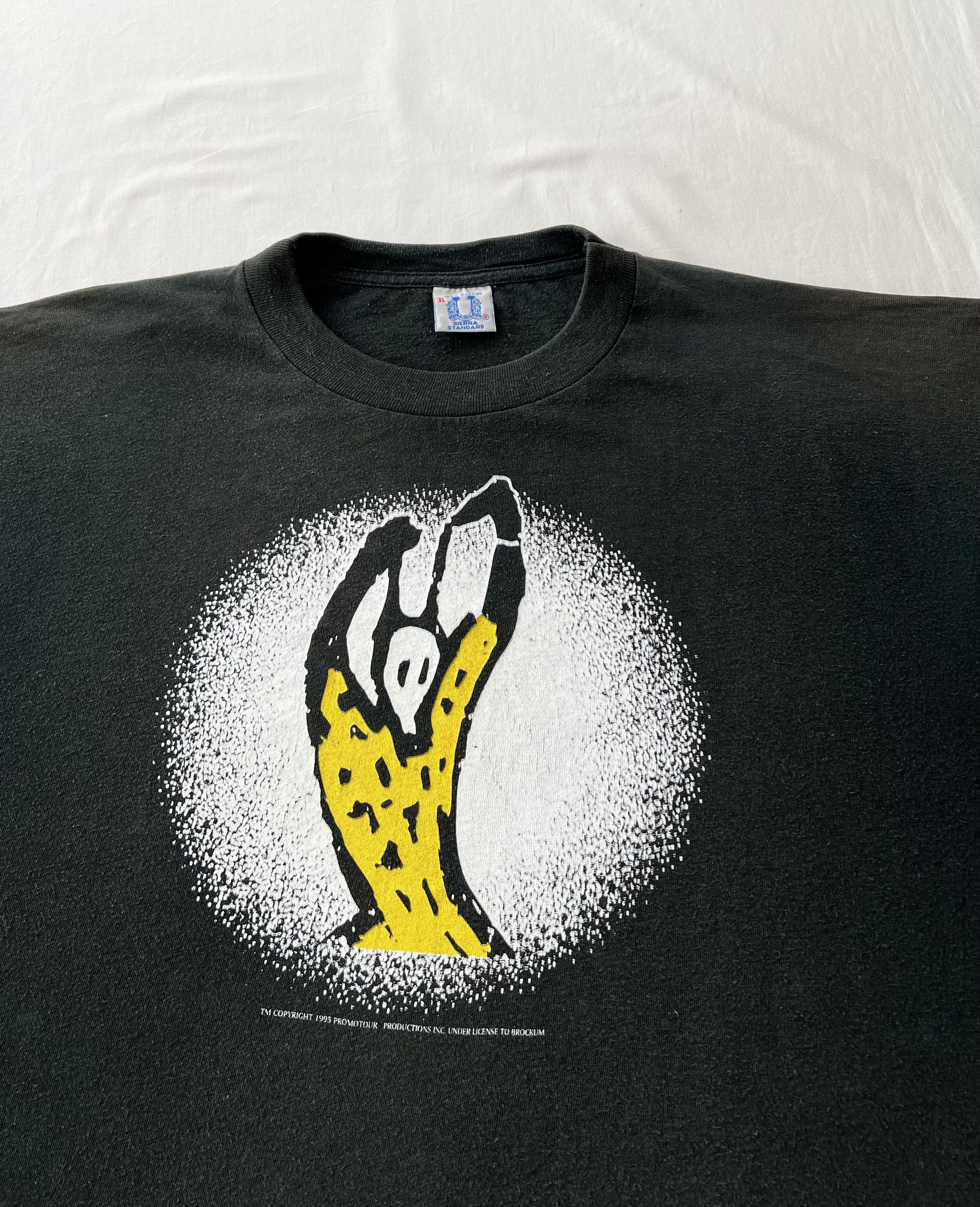 Band Tees Vintage 1995 The Rolling Stones Voodoo Lounge Black T-shirt Size US XL / EU 56 / 4 - 6 Thumbnail