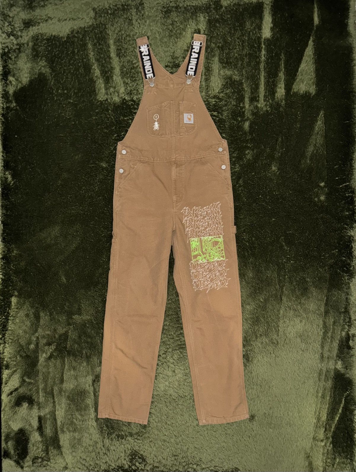 Brain Dead × Carhartt Wip [M] Brain Dead x Carhartt WIP Duck Canvas Overalls Size US 32 / EU 48 - 2 Thumbnail