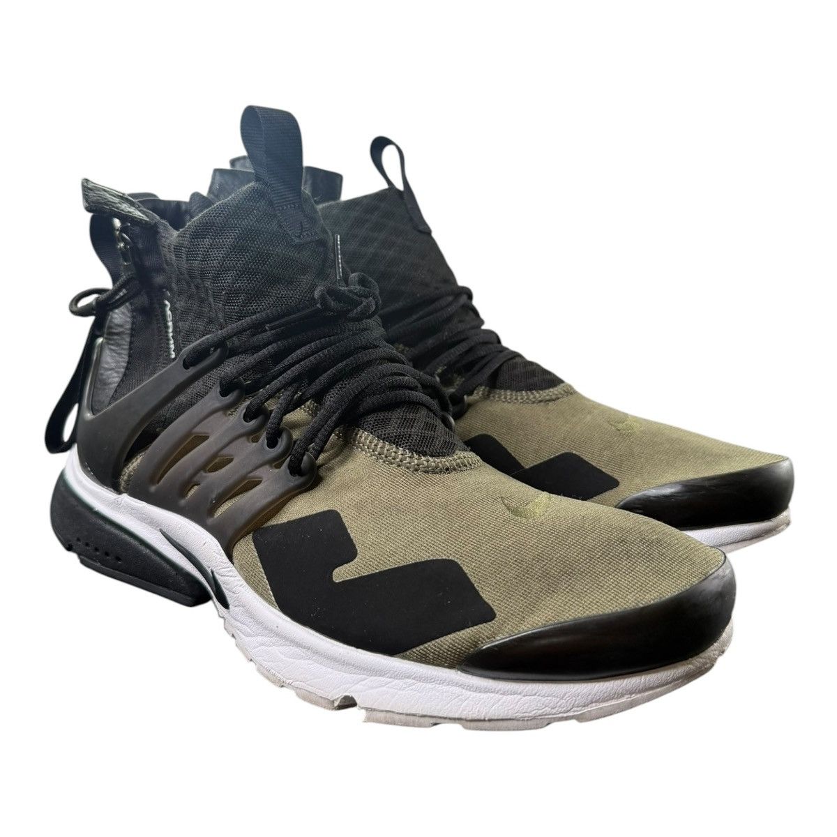 Acronym × Nike Nike x Acronym Air Presto Mid Olive Black 2016 Size XS Size US 8 / EU 41 - 1 Thumbnail