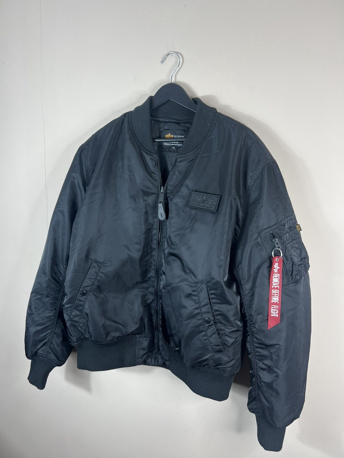 Alpha Industries VINTAGE🔥ALPHA INDUSTRIES OVERSIZE BOMBER FLY MA-1 RAR JACKET Size US L / EU 52-54 / 3 - 2 Thumbnail