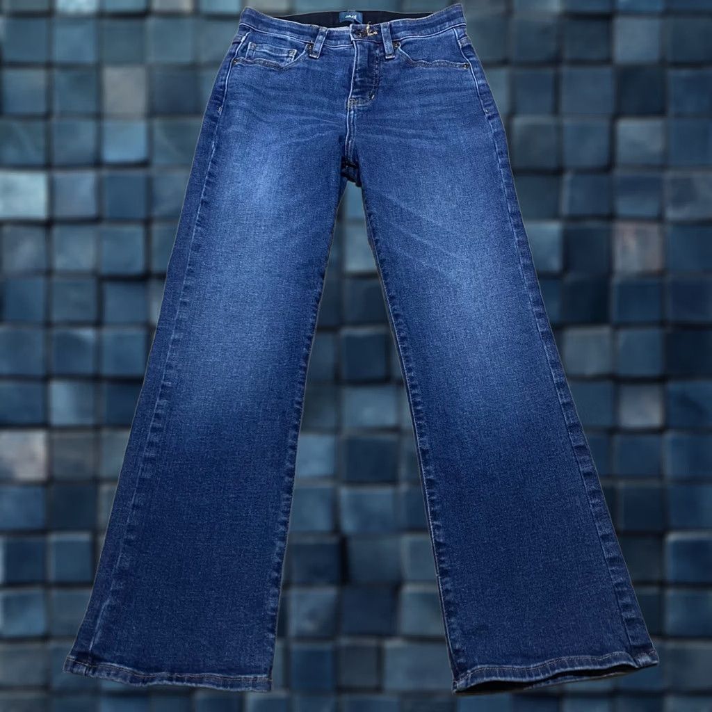 AG Jeans Jag Jeans Womens Phoebe Bootcut Crop High Rise Jeans sz 0 Blue Medium Wash Size 25" / US 0 / IT 36 - 1 Thumbnail