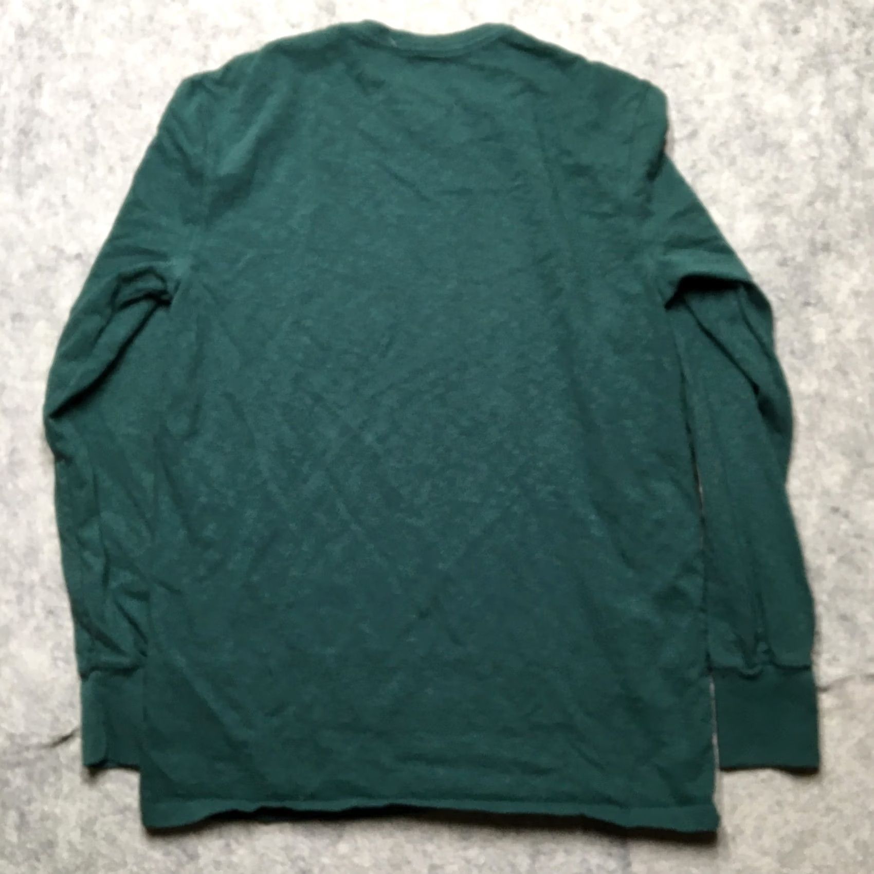 Vintage American Giant Shirt Mens M Green Long Sleeve Crewneck USA Size US M / EU 48-50 / 2 - 5 Thumbnail