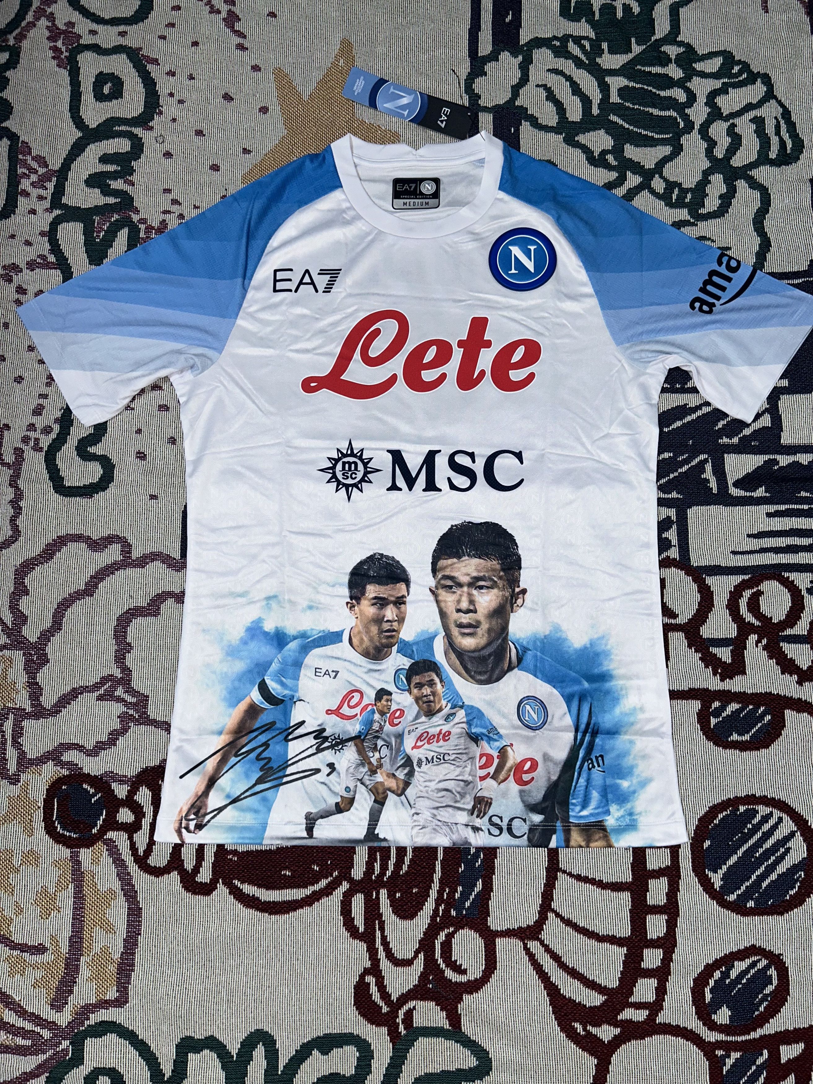 Armani × Armani Exchange × Giorgio Armani [M] EA7 SSC napoli game jersey t-shirts kimminjae dedication Size US M / EU 48-50 / 2 - 1 Thumbnail