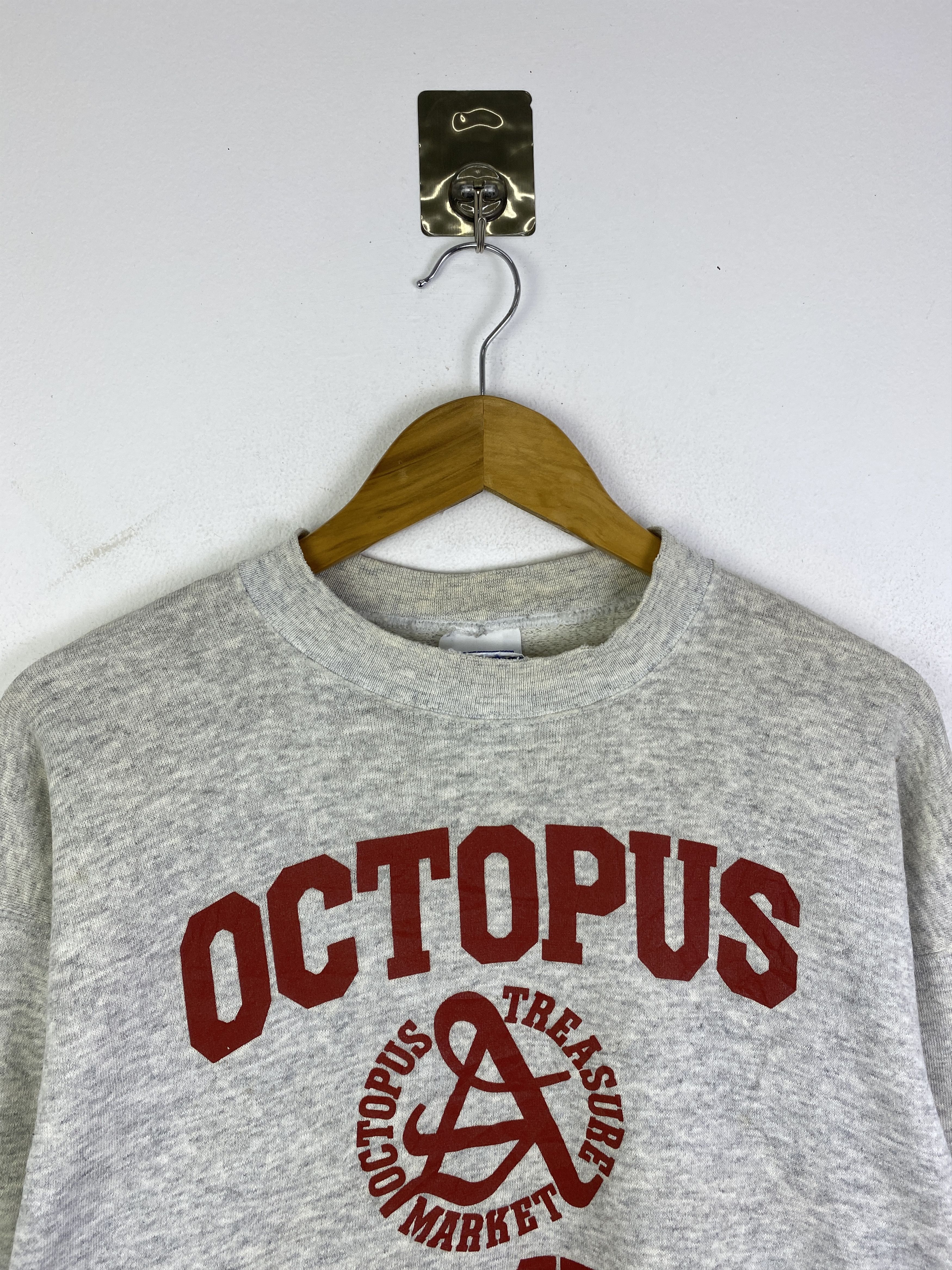 Vintage Vintage 80s Wording Pullover Sweatshirt SH0274 Size US L / EU 52-54 / 3 - 2 Thumbnail