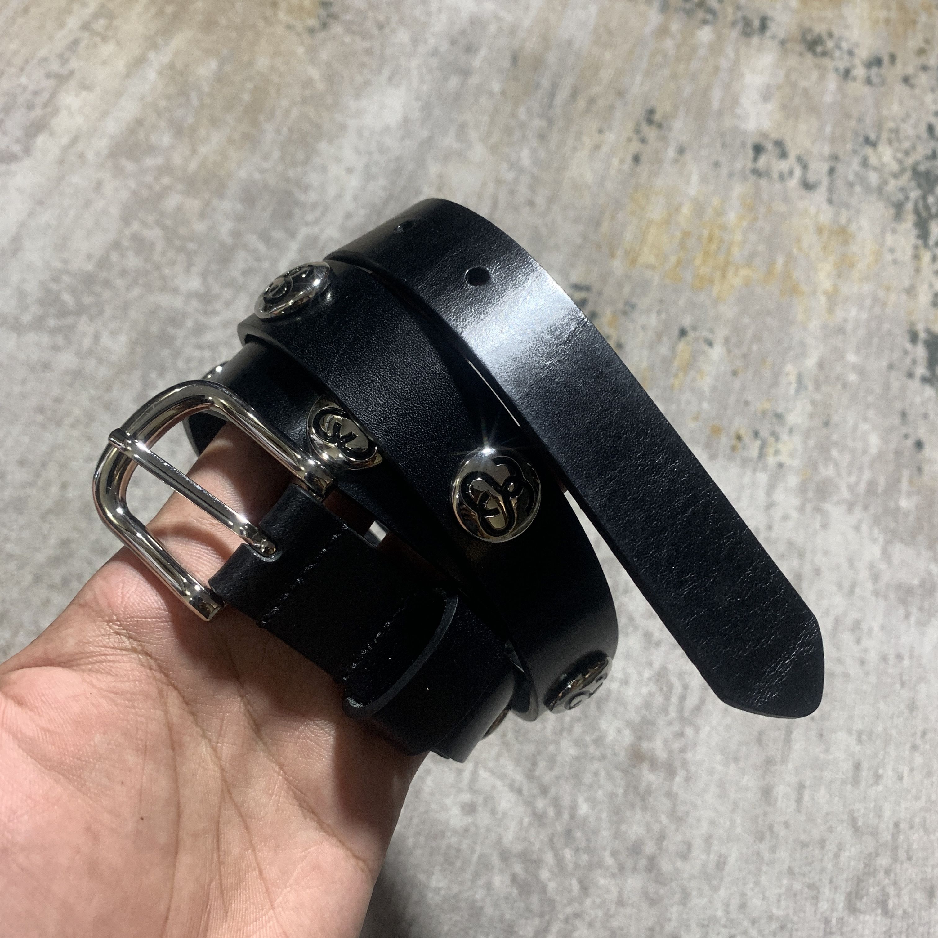 Stussy STUSSY SS LINK STUDDED BELT Size ONE SIZE - 2 Thumbnail