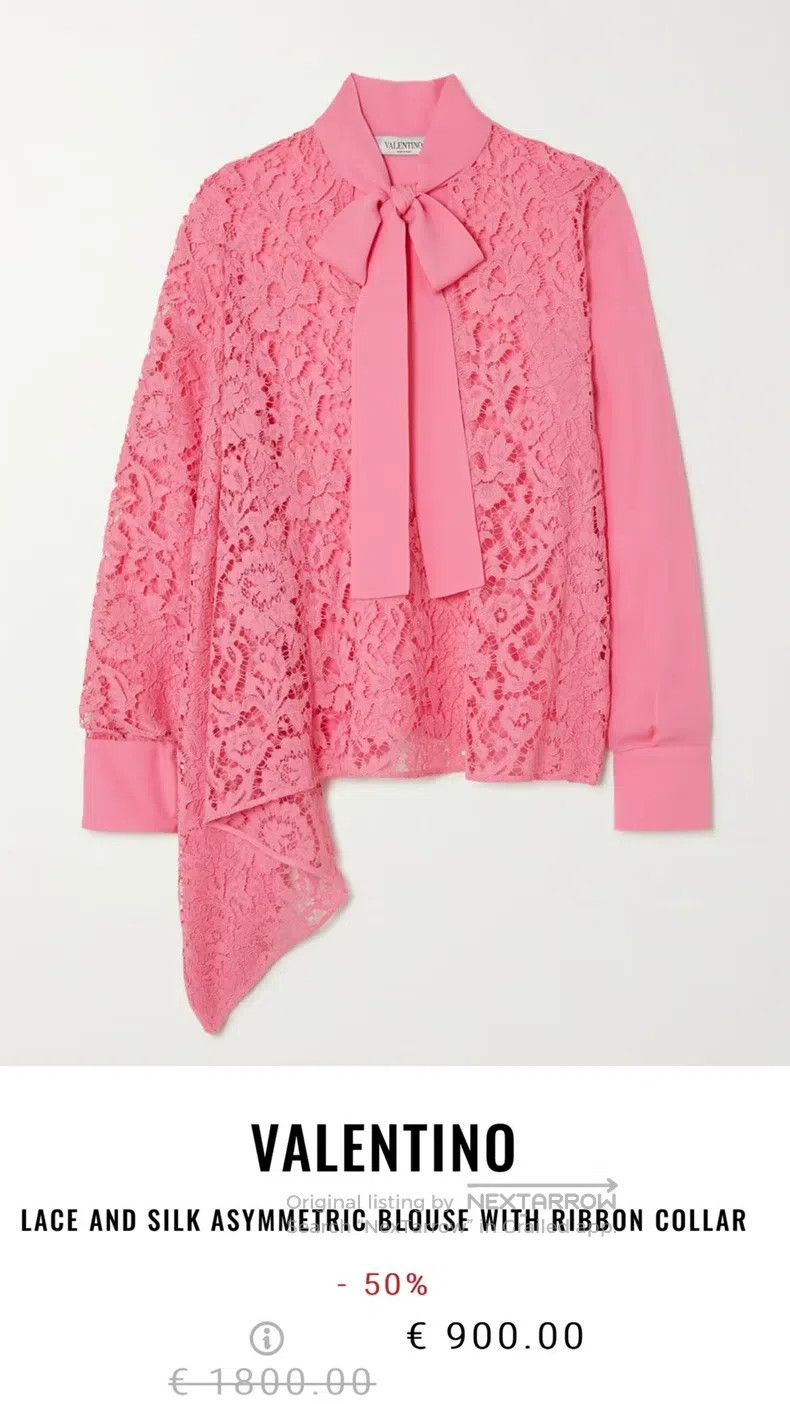 Valentino Valentino Silk shirt Size S / US 4 / IT 40 - 8 Thumbnail
