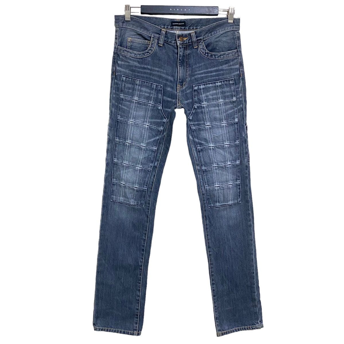 Hysteric Glamour OZONE ROCKS Denim Double Knee Carpenter Pants Size US 31 - 1 Thumbnail