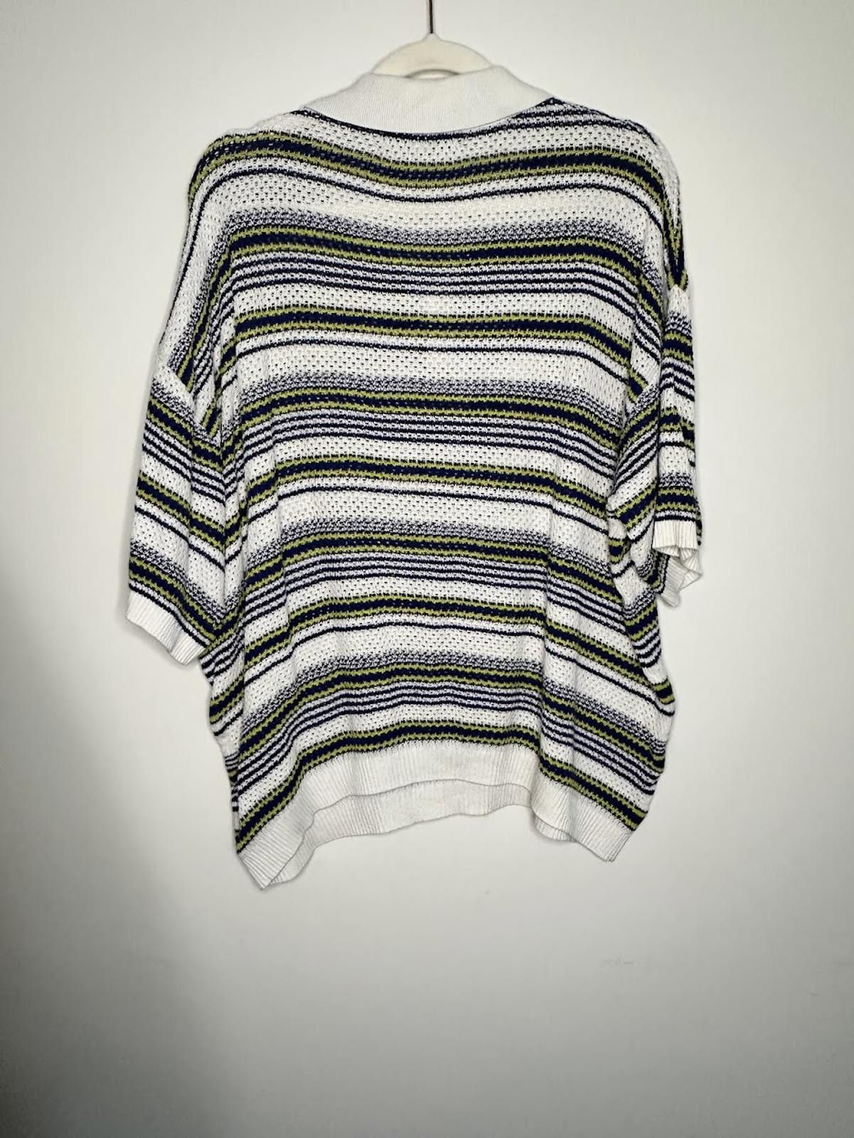 Urban Outfitters Urban Outfitters UO Clifton Mesh Popover Polo Shirt - Sz. L Size US L / EU 52-54 / 3 - 3 Thumbnail