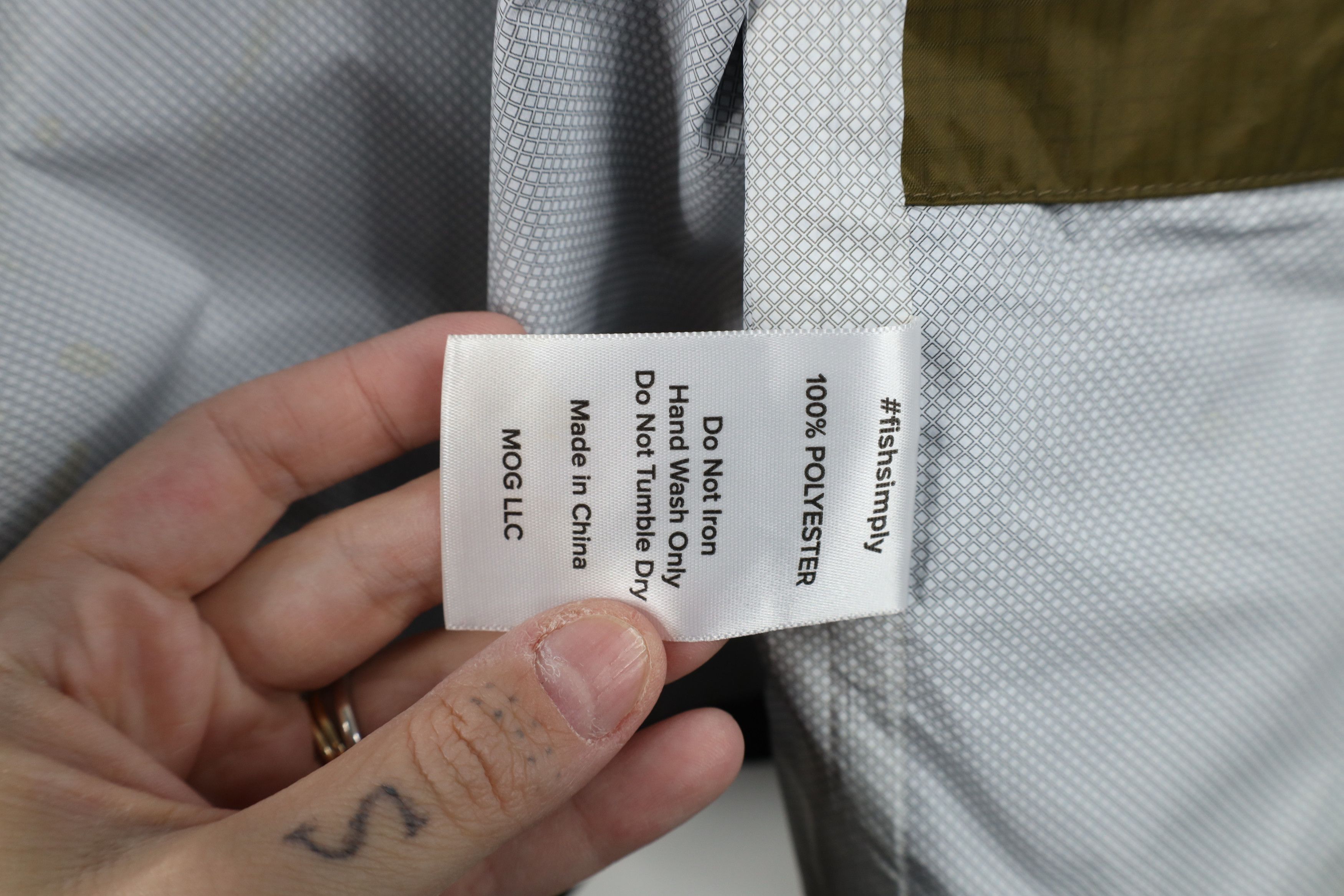 Vintage Tenkara USA Fly Weight Waterproof Hooded Rain Jacket Size US S / EU 44-46 / 1 - 12 Thumbnail