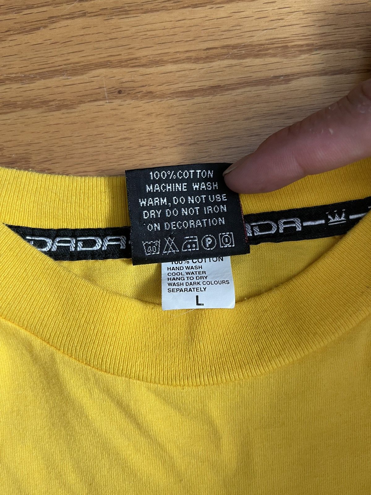 Damani Dada × Vintage Vintage Damani Dada Sneaker T Shirt Size US L / EU 52-54 / 3 - 4 Thumbnail