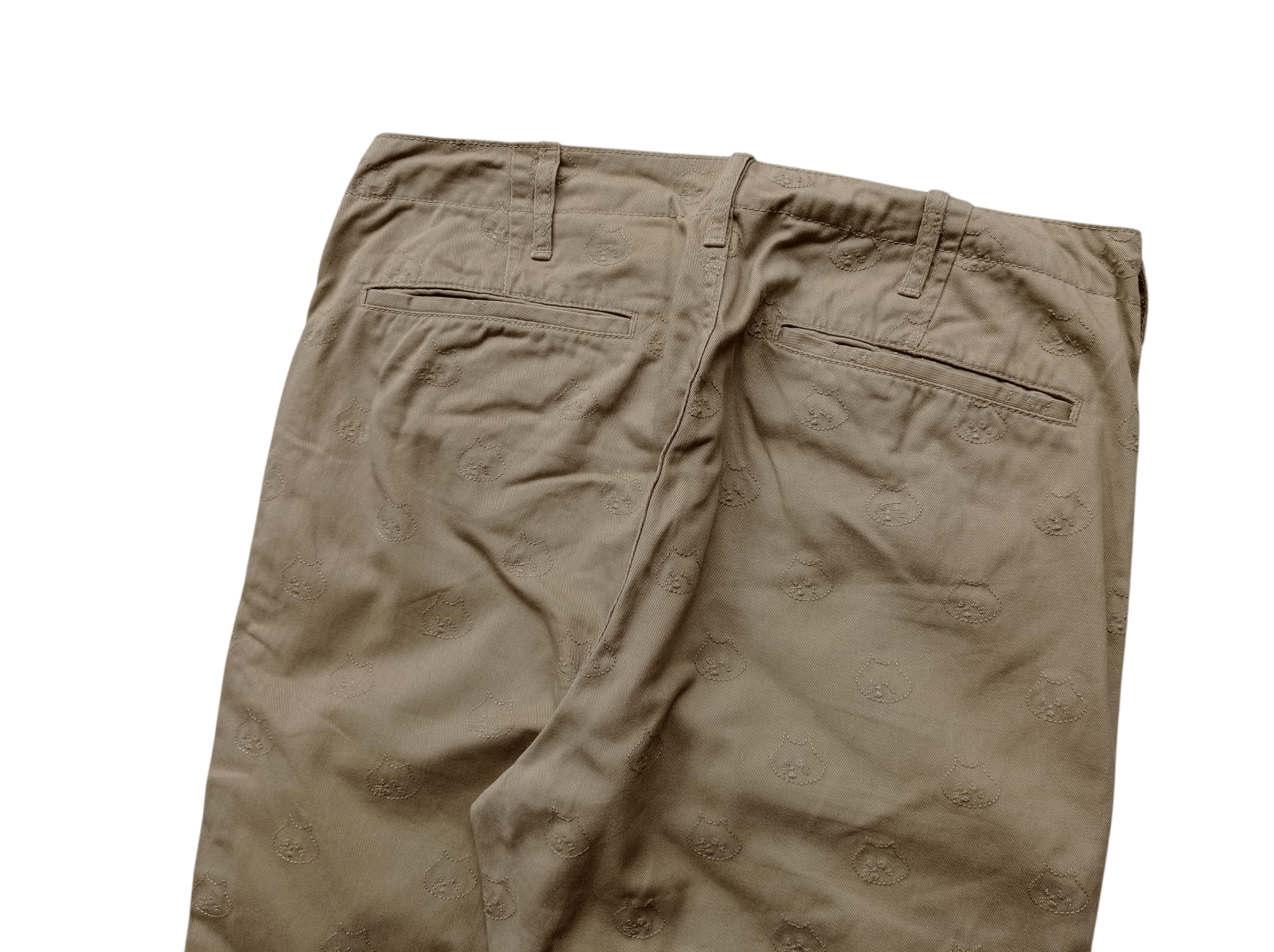 Issey Miyake Ne-net Issey Miyake cats stitched khaki trouser Size US 32 / EU 48 - 6 Thumbnail