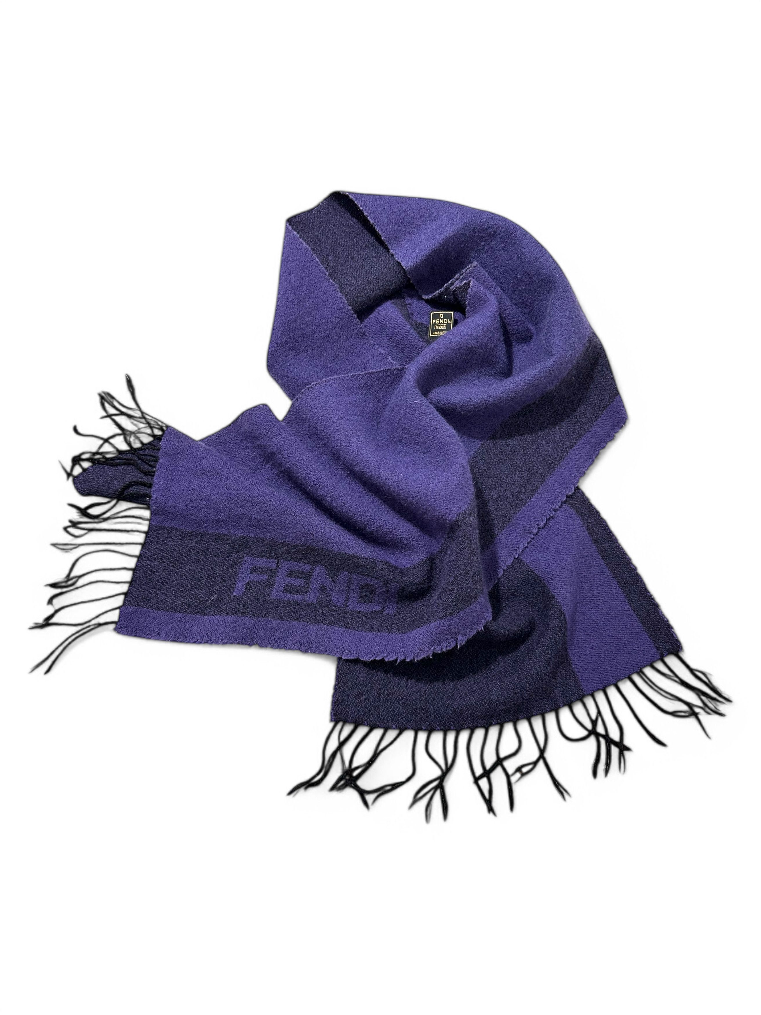 Fendi Fendi Wool Large Scarf 140 cm Size ONE SIZE - 1 Thumbnail