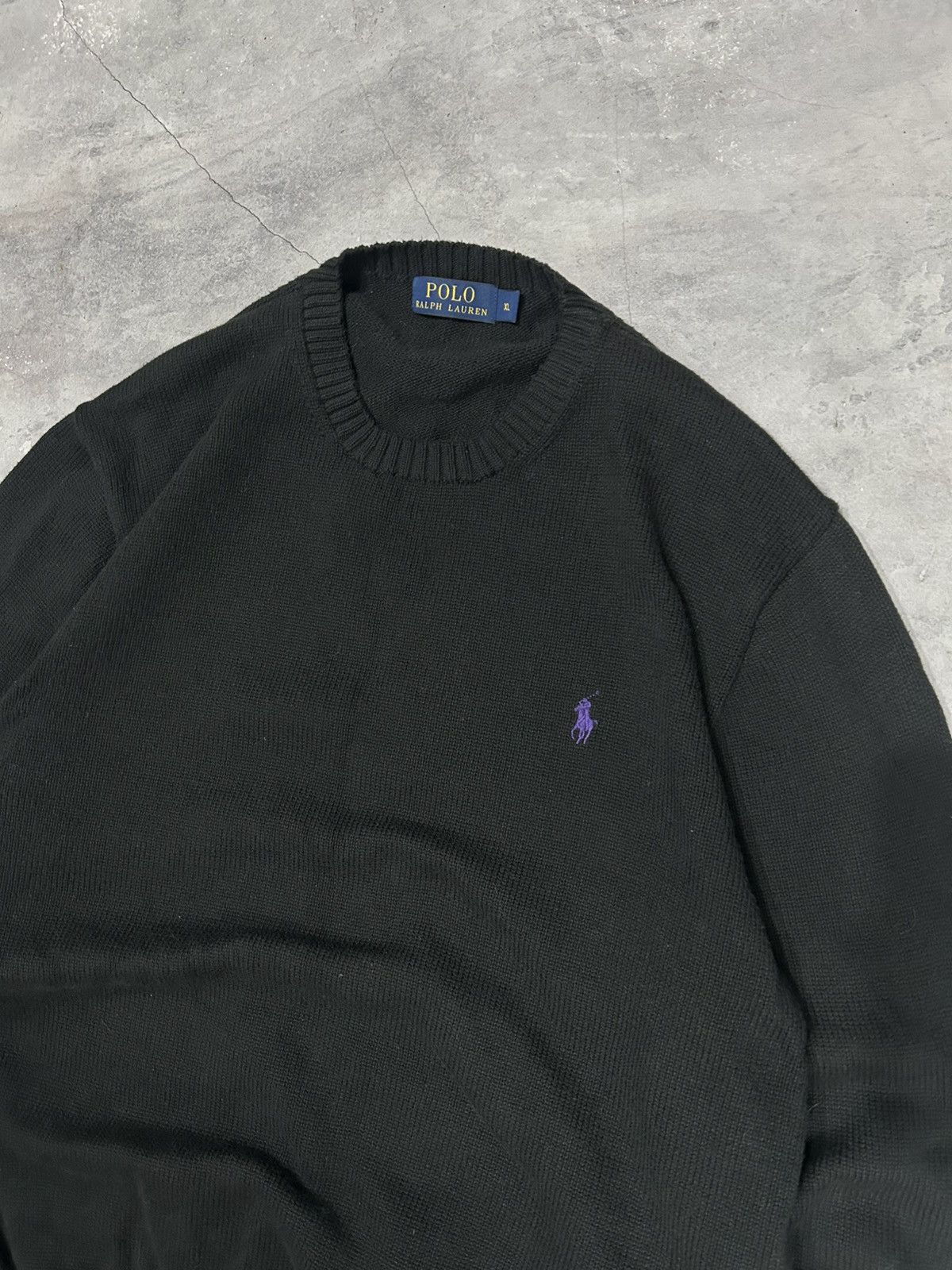 Polo Ralph Lauren Vintage Knit Polo Ralph Lauren Golf Sweatshirt Oldmoney Size US XL / EU 56 / 4 - 4 Thumbnail