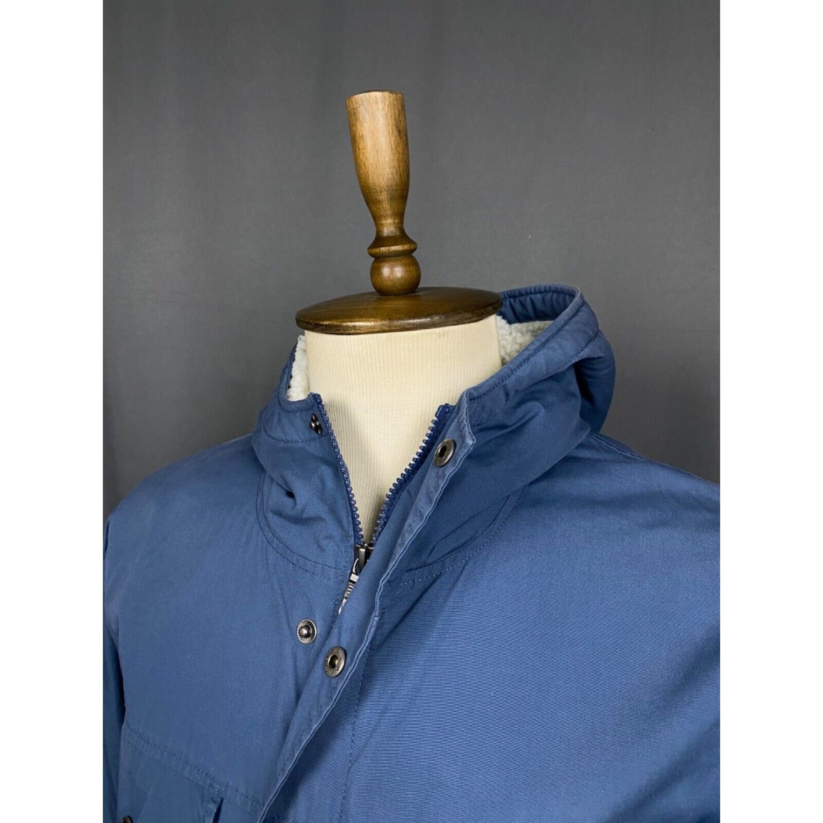 Fjallraven Fjallraven Greenland Winter Men's Blue Hooded Parka Jacket S Size US S / EU 44-46 / 1 - 5 Thumbnail