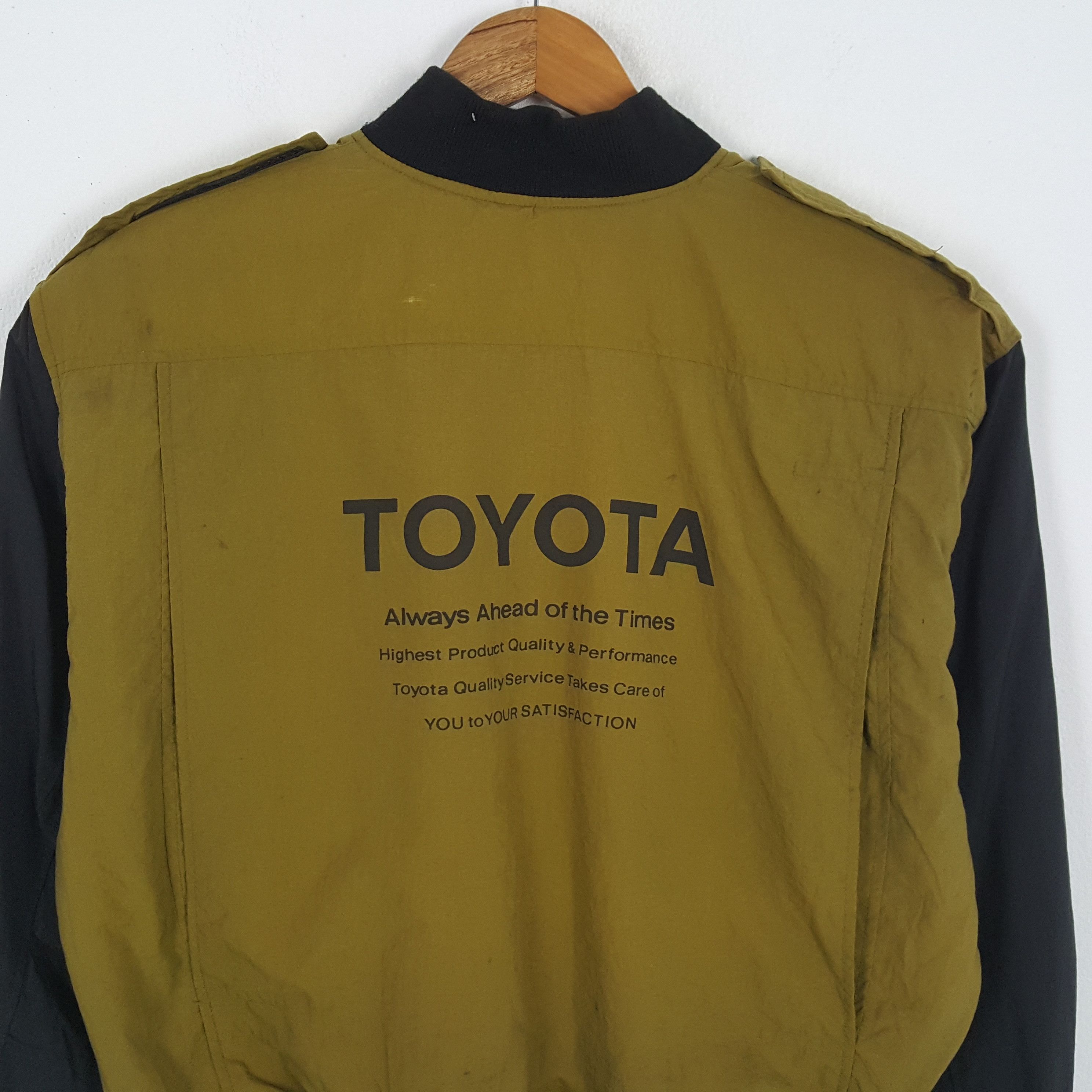 Japanese Brand × Vintage Vintage TOYOTA Japanese Racing Team Bombers Jacket Size US L / EU 52-54 / 3 - 2 Thumbnail