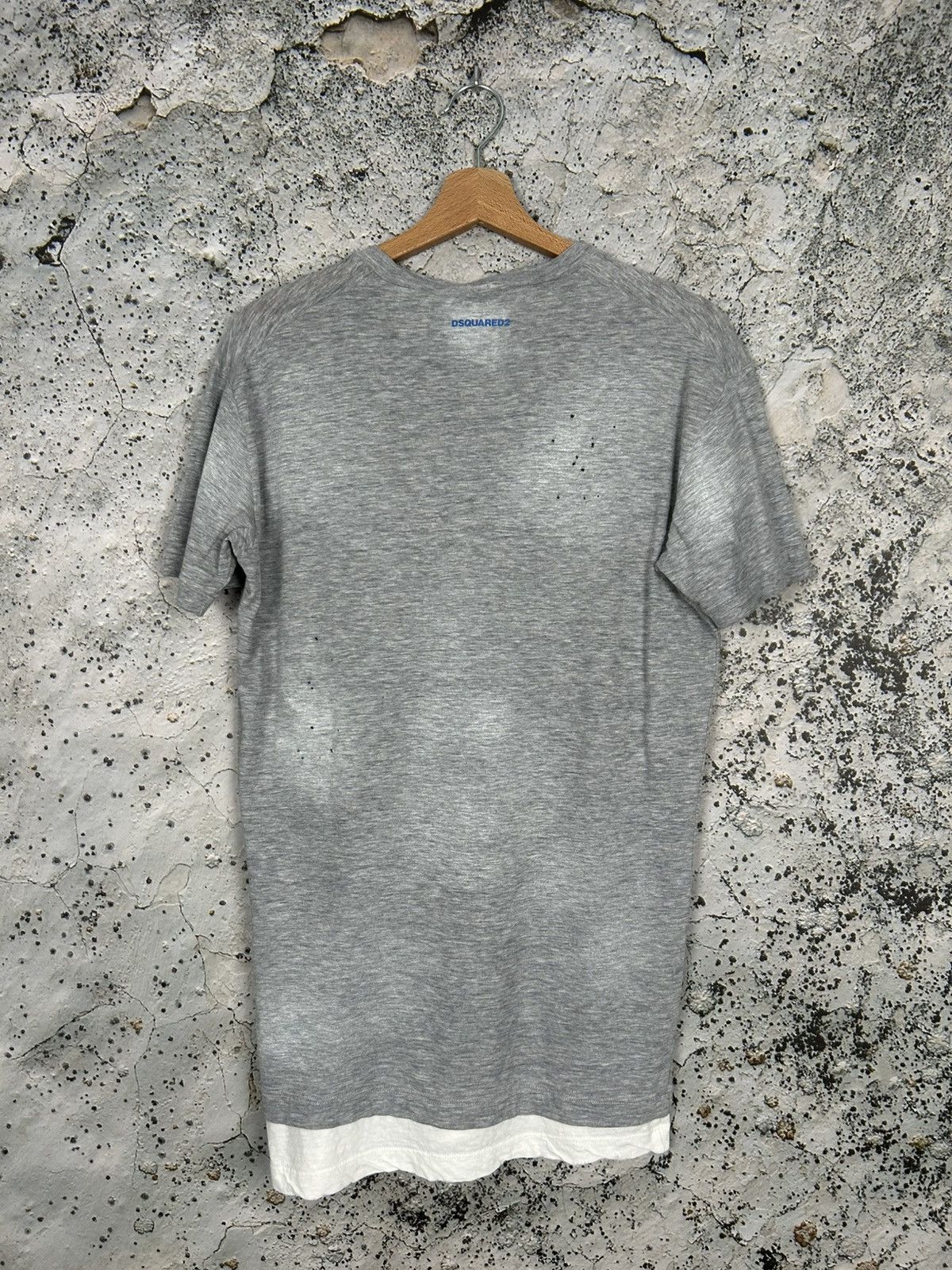 Dsquared2 Dsquared2 Big Boy Distressed Avant Garde Graphic Tee Rare Size US M / EU 48-50 / 2 - 5 Thumbnail
